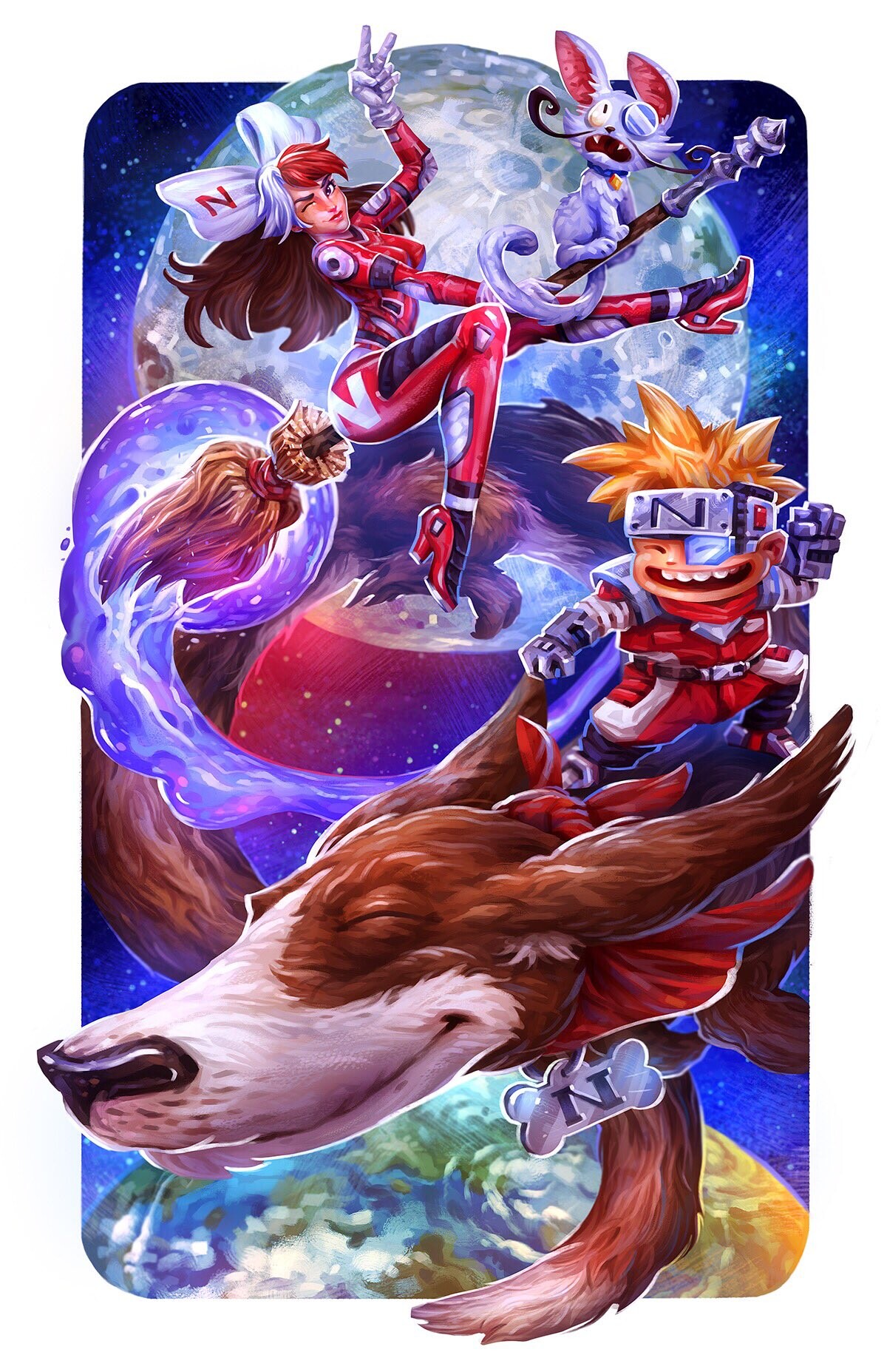 ArtStation Anime Nebraskon Commission