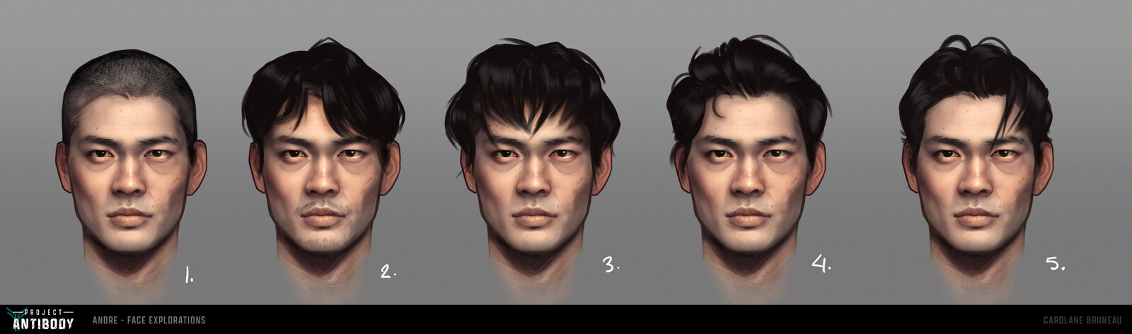 Andre - Portrait Explorations