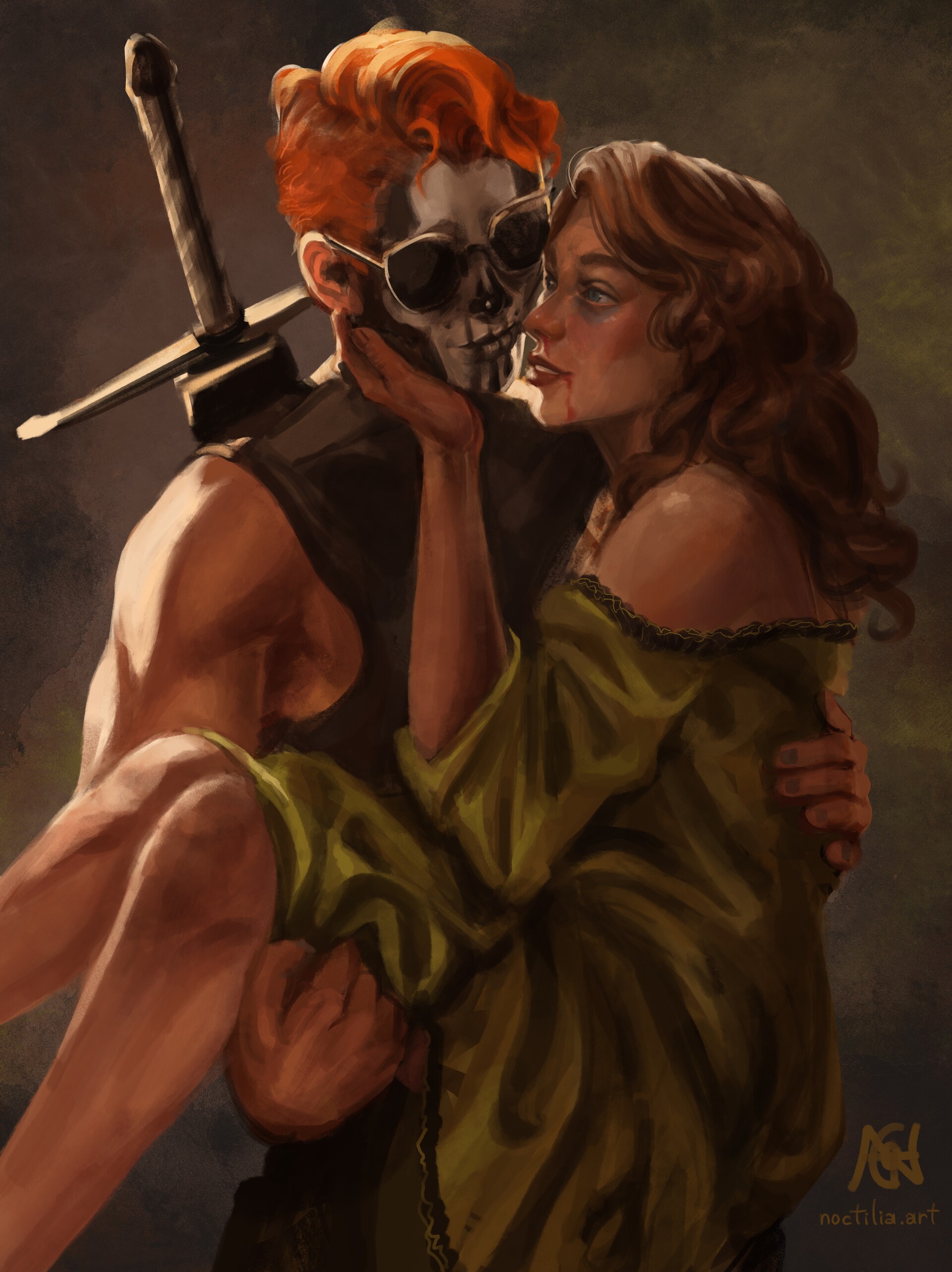 Noctilia - The Locked Tomb - Gideon and Dulcinea