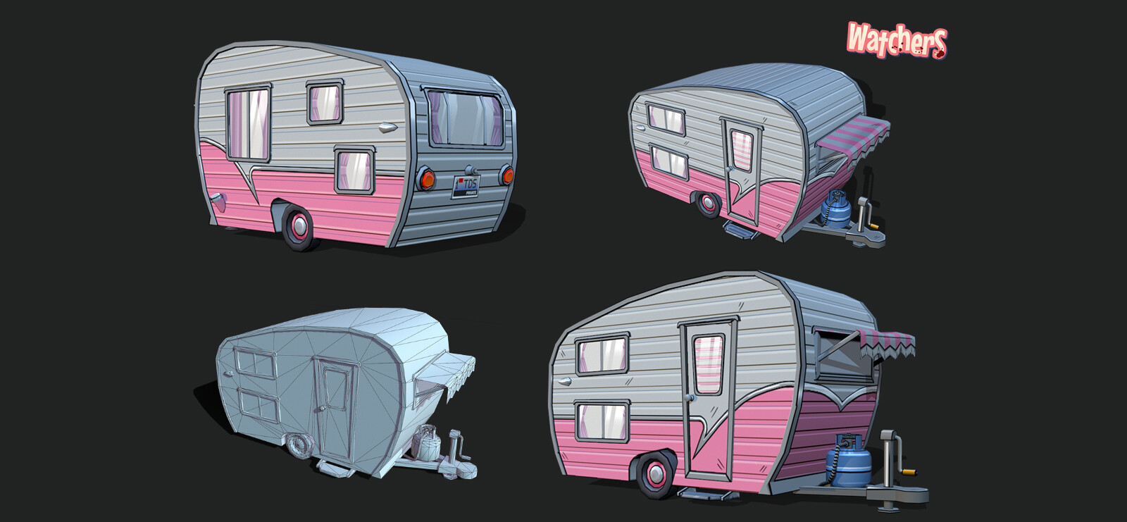 Substance Painter Texturing (3D model  author Pavel Vesnin)