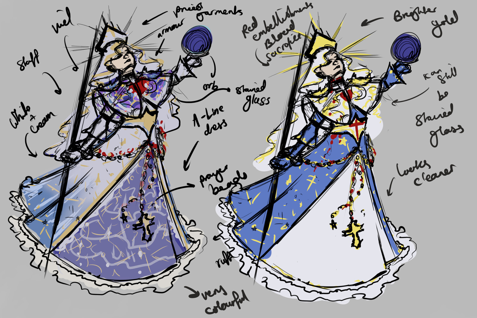 Colour tests in photoshop