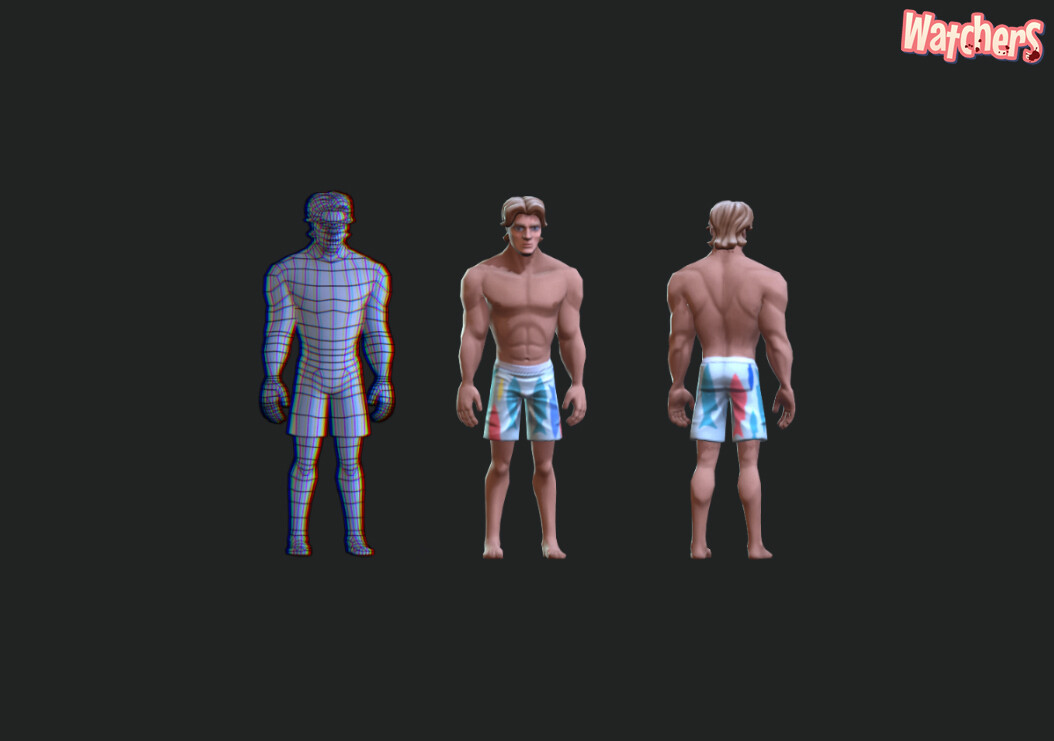 Substance Painter Texturing (3D model  author Pavel Vesnin)