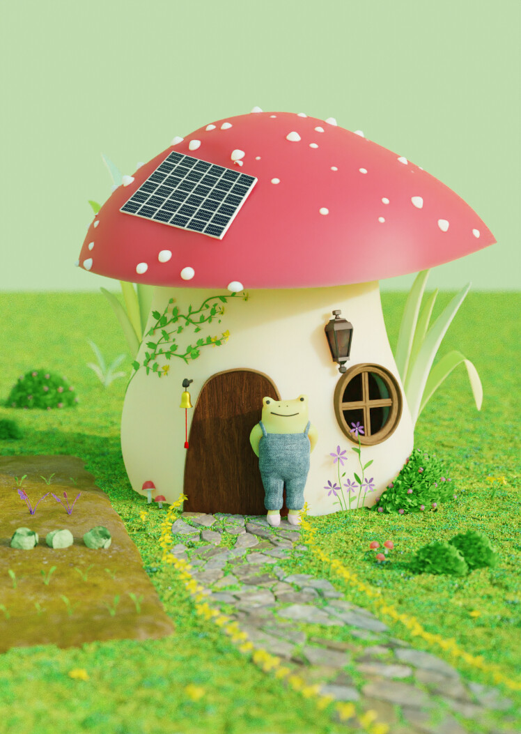 still of the final render