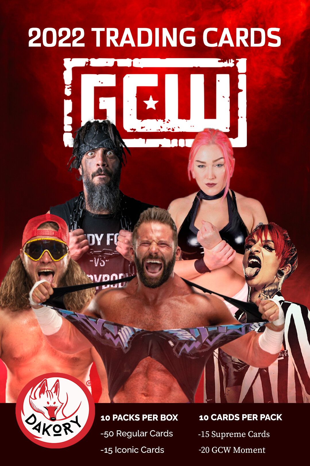 ArtStation GCW Wrestling Trading Cards