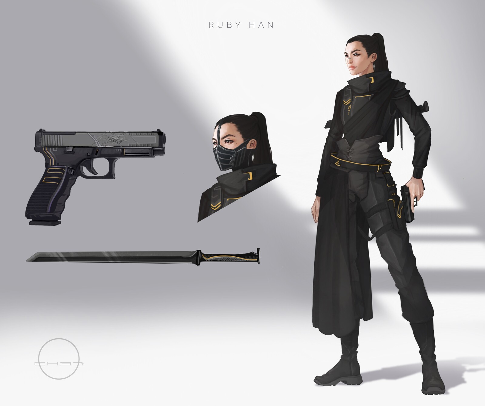 Ruby Han character design
