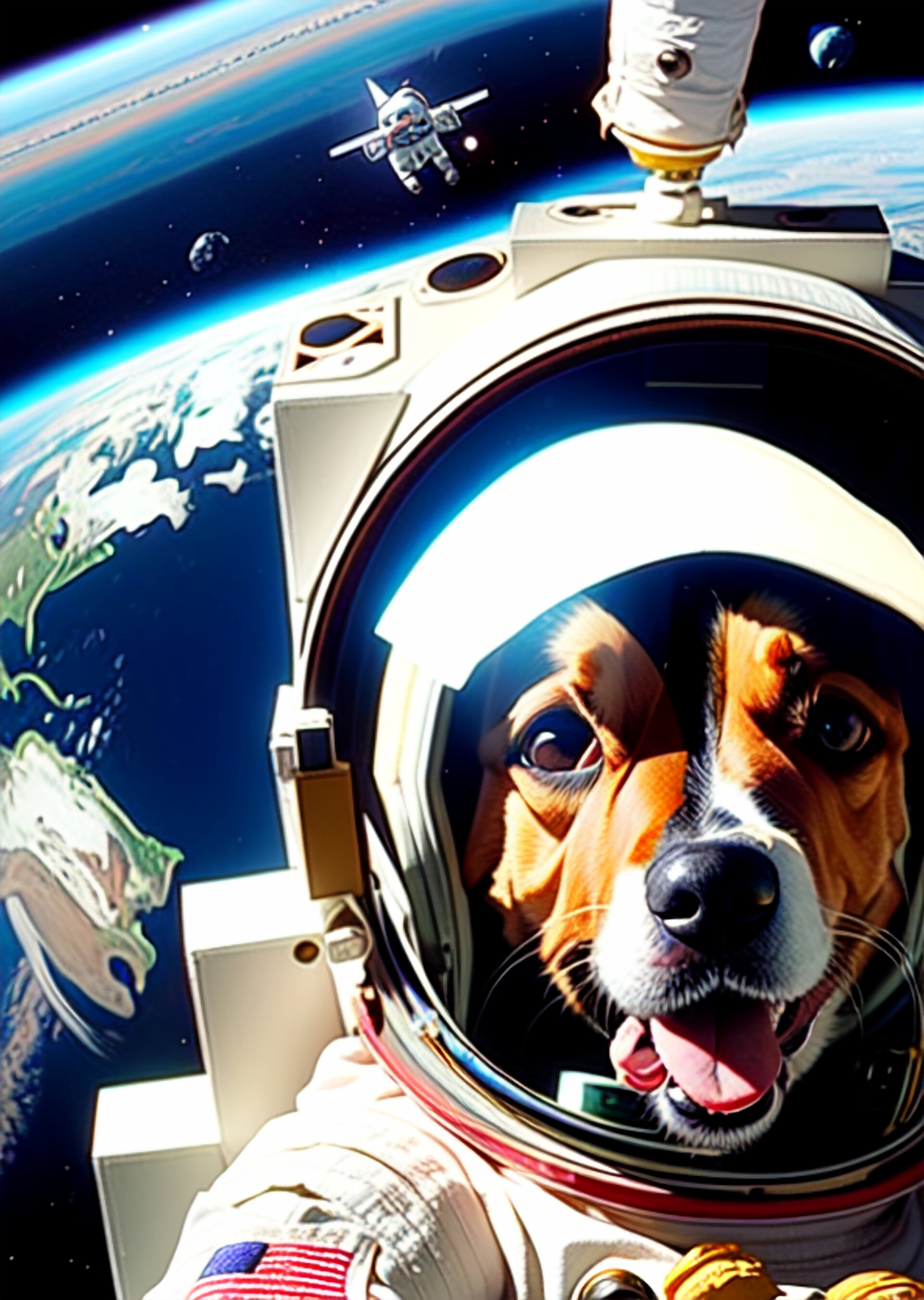 ArtStation Space dog