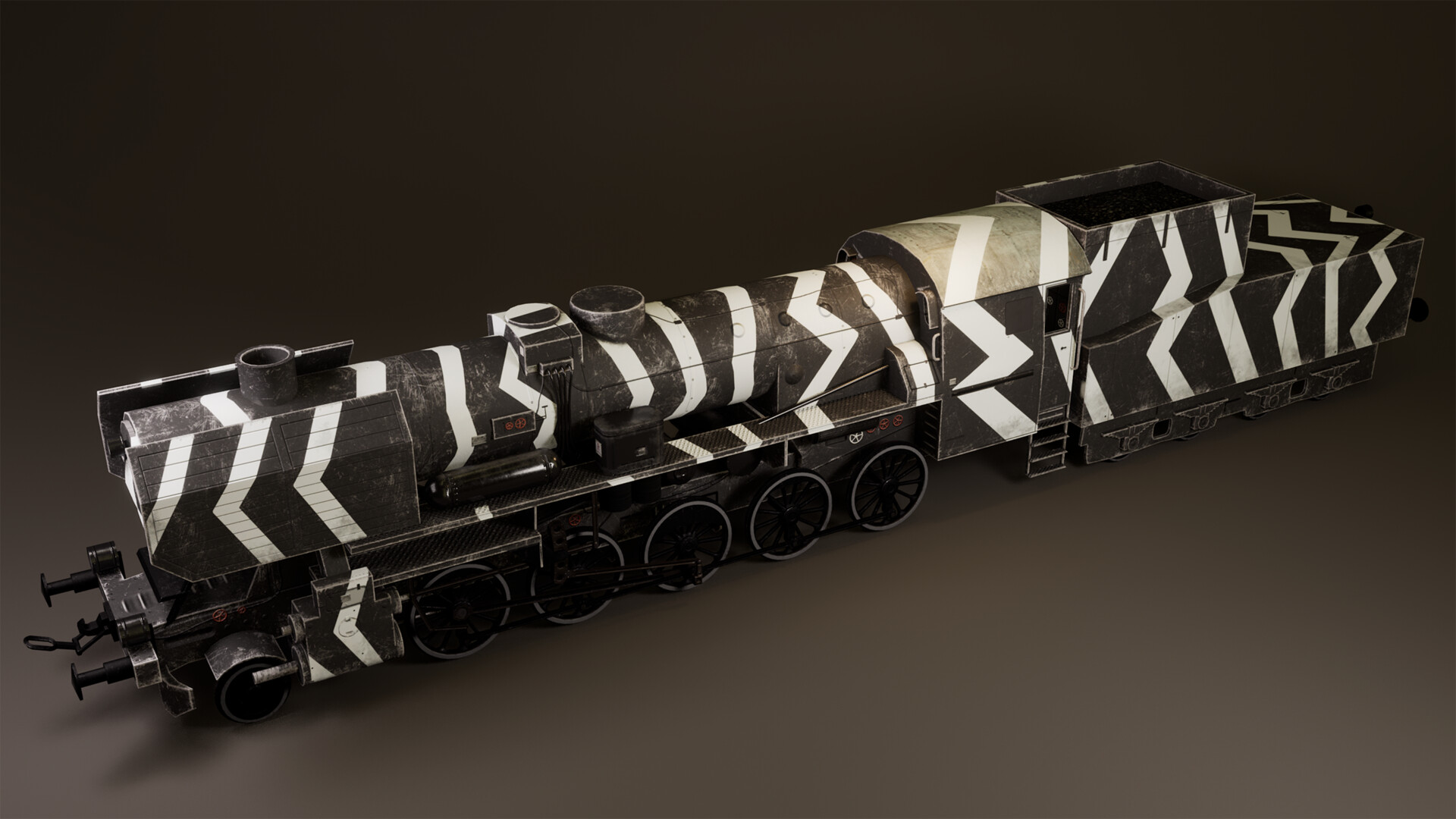 ArtStation - Call of Duty: WW2 - Train DBR class 52