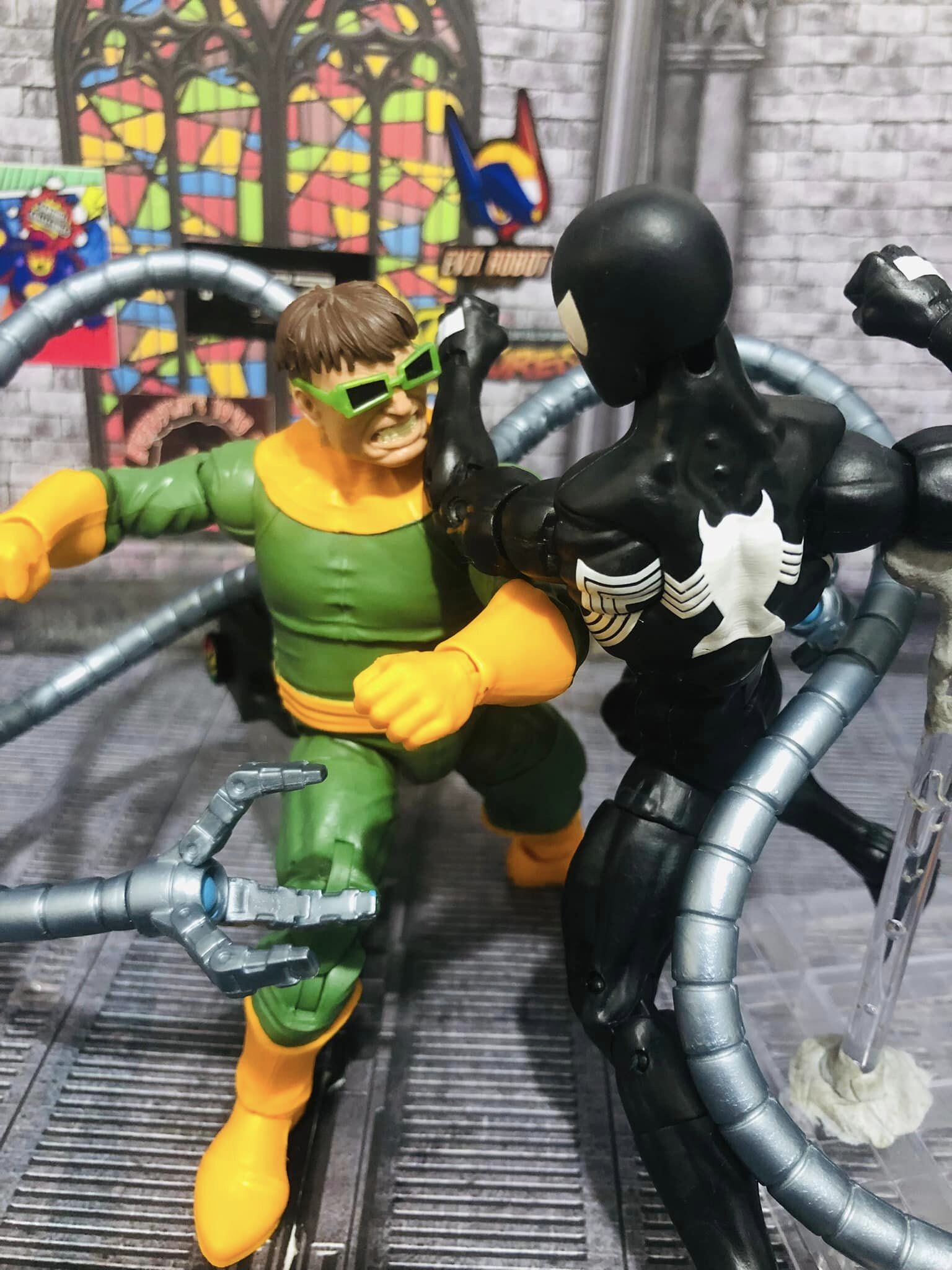 ArtStation - Famous Battle: Spider-Man vs Doctor Octopus