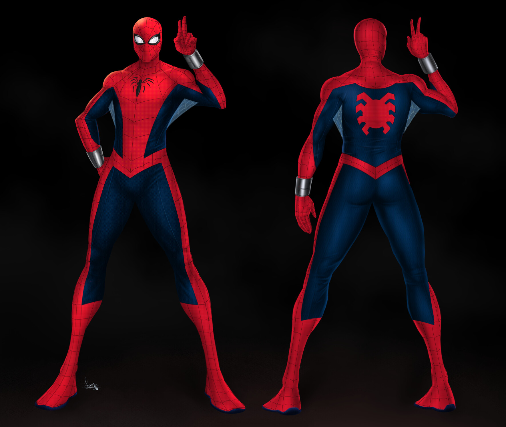 ArtStation SpiderMan concept art