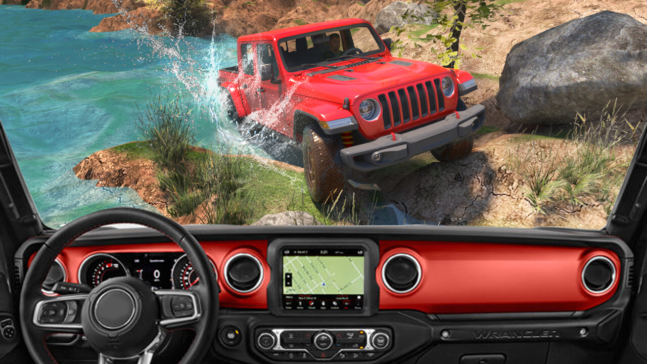Jeep по бездорожью