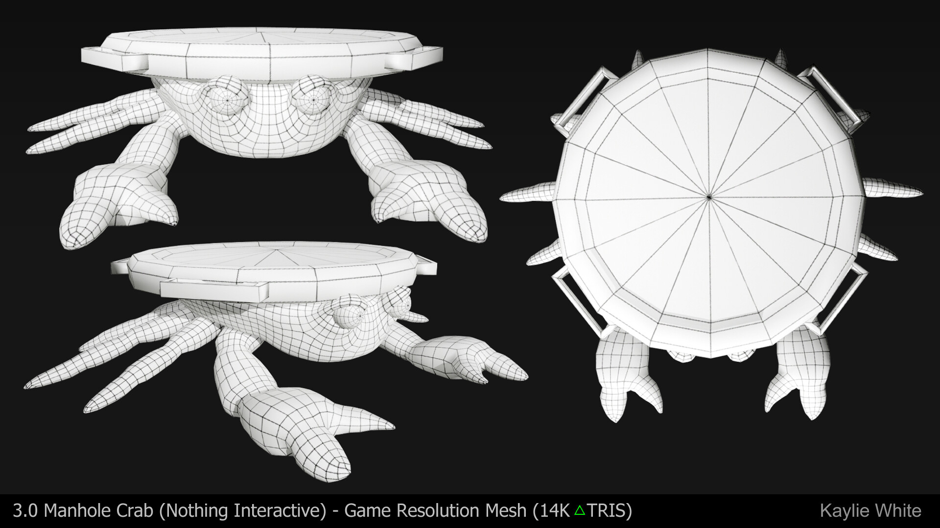 Kaylie White - Manhole Crab - Drain Runner (Nothing Interactive)