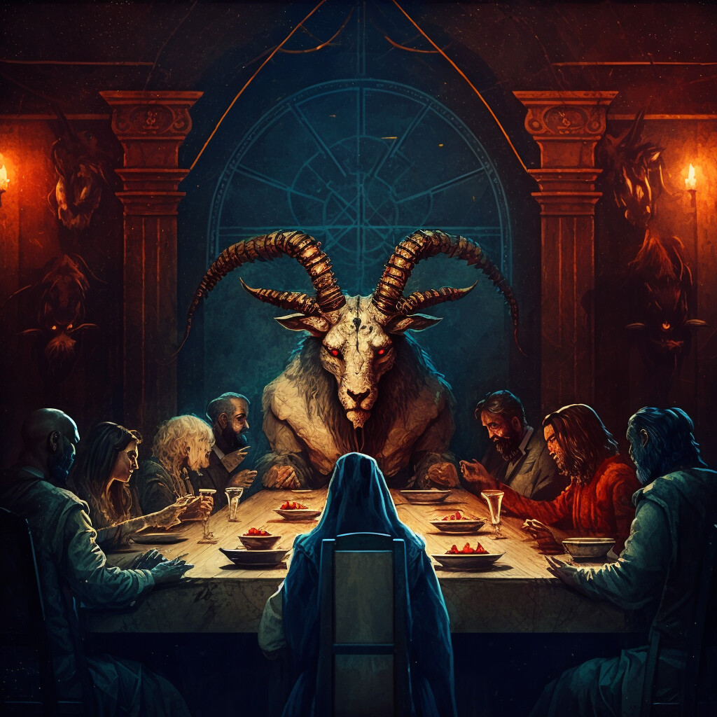 Alexey Dmitriev The Last Supper Demon