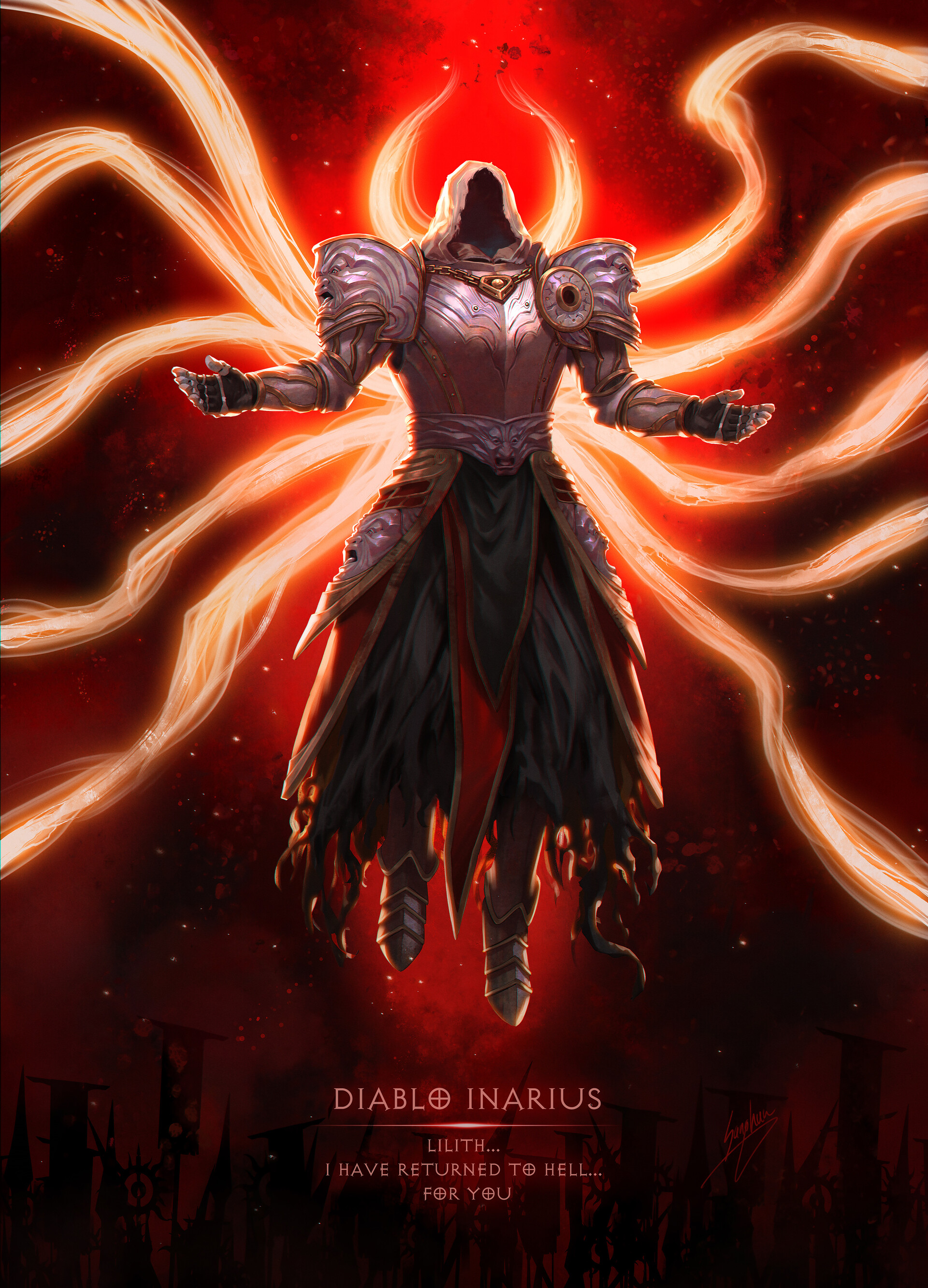 ArtStation diablo inarius
