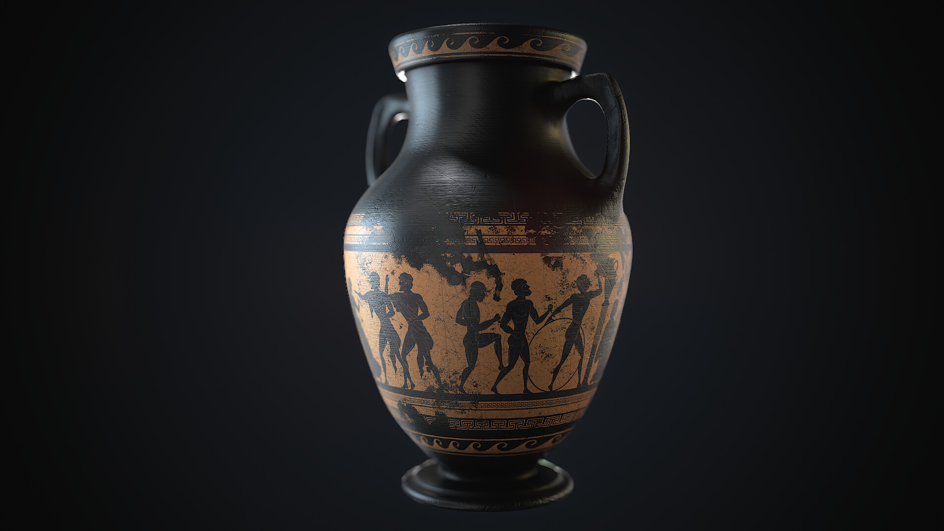 ArtStation - Antique style vase