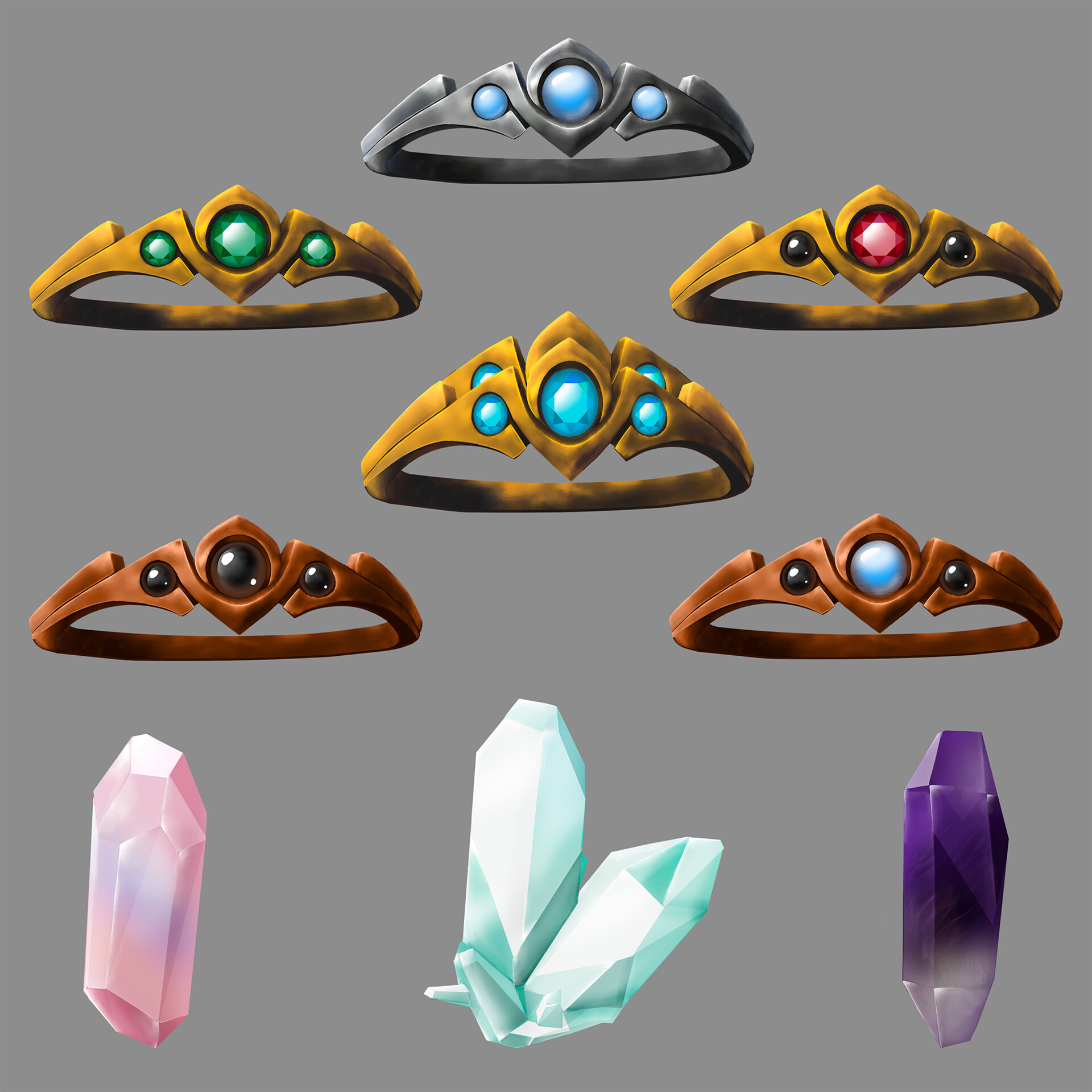 ArtStation Skyrim Material Study