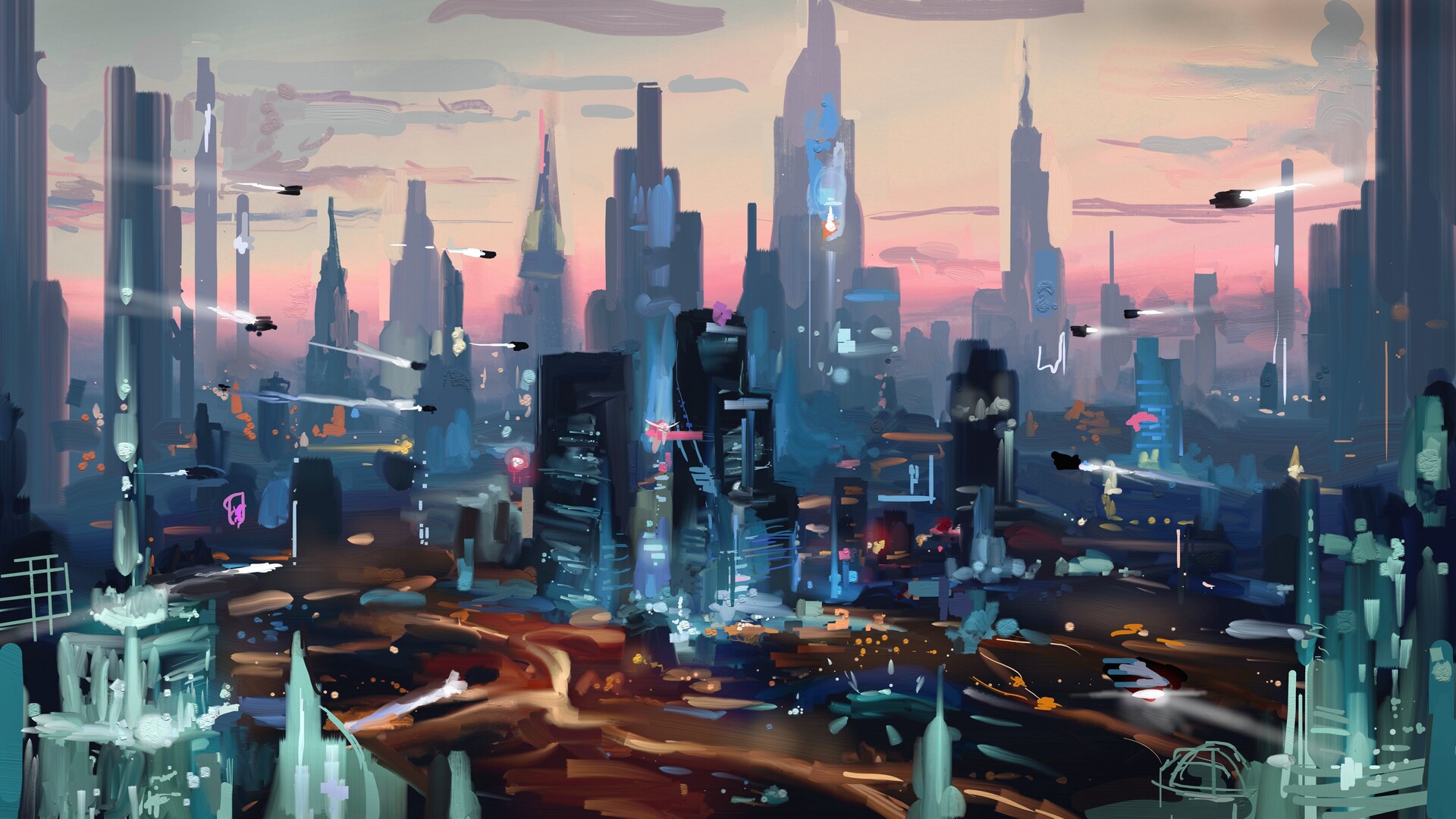 Joel Hageman - Sci Fi City Redux