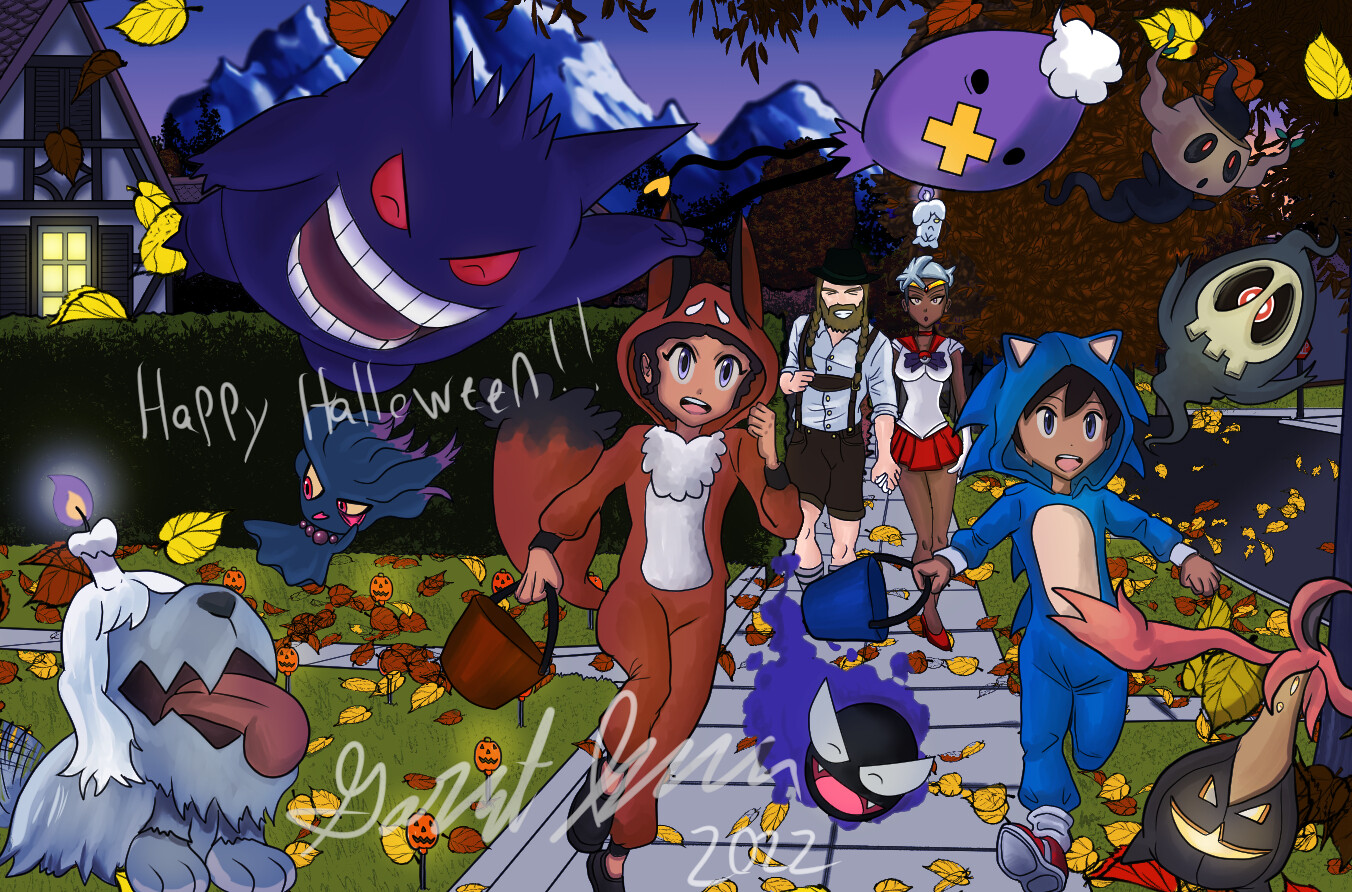 ArtStation Pokémon Halloween