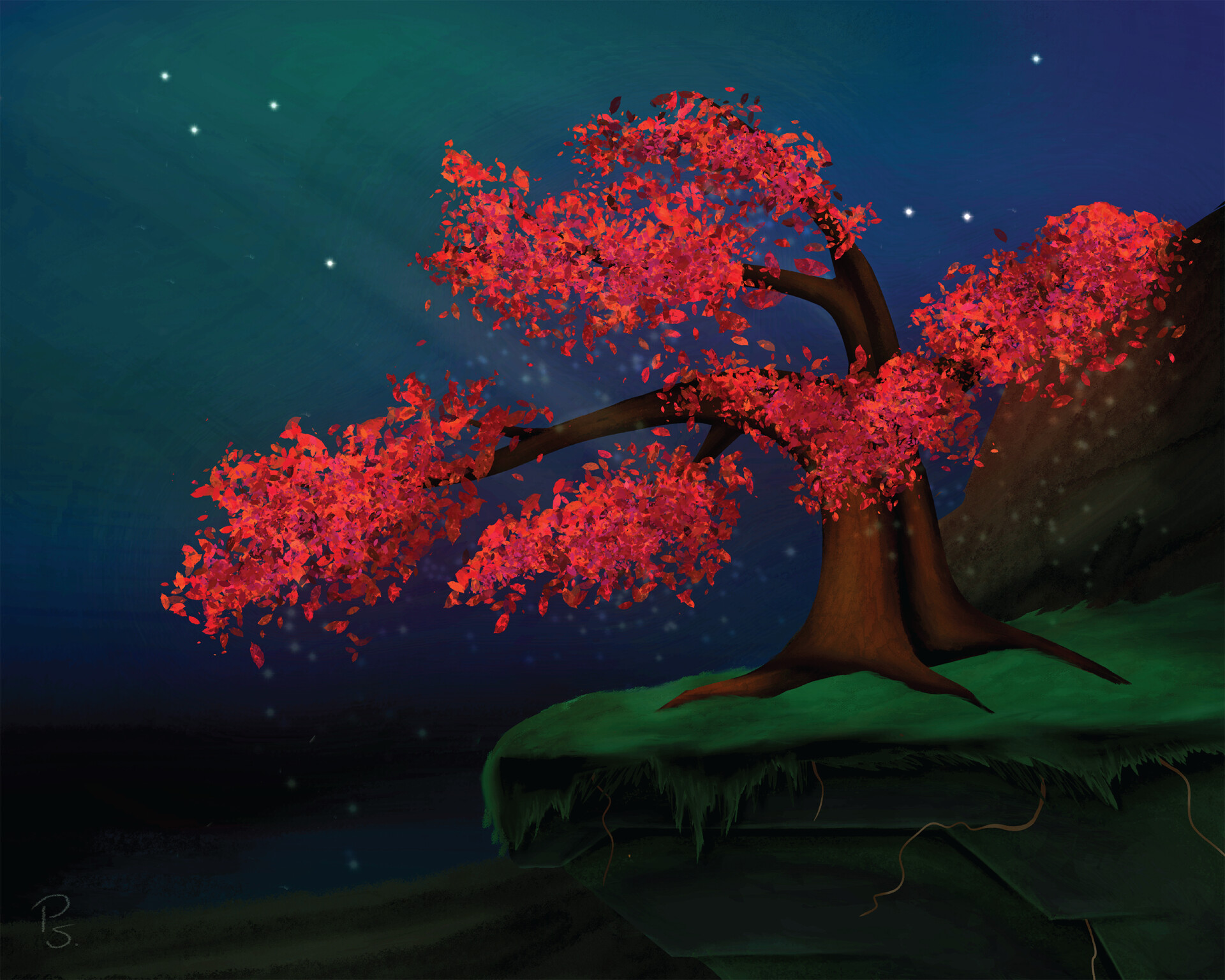 ArtStation - Fantasy Tree