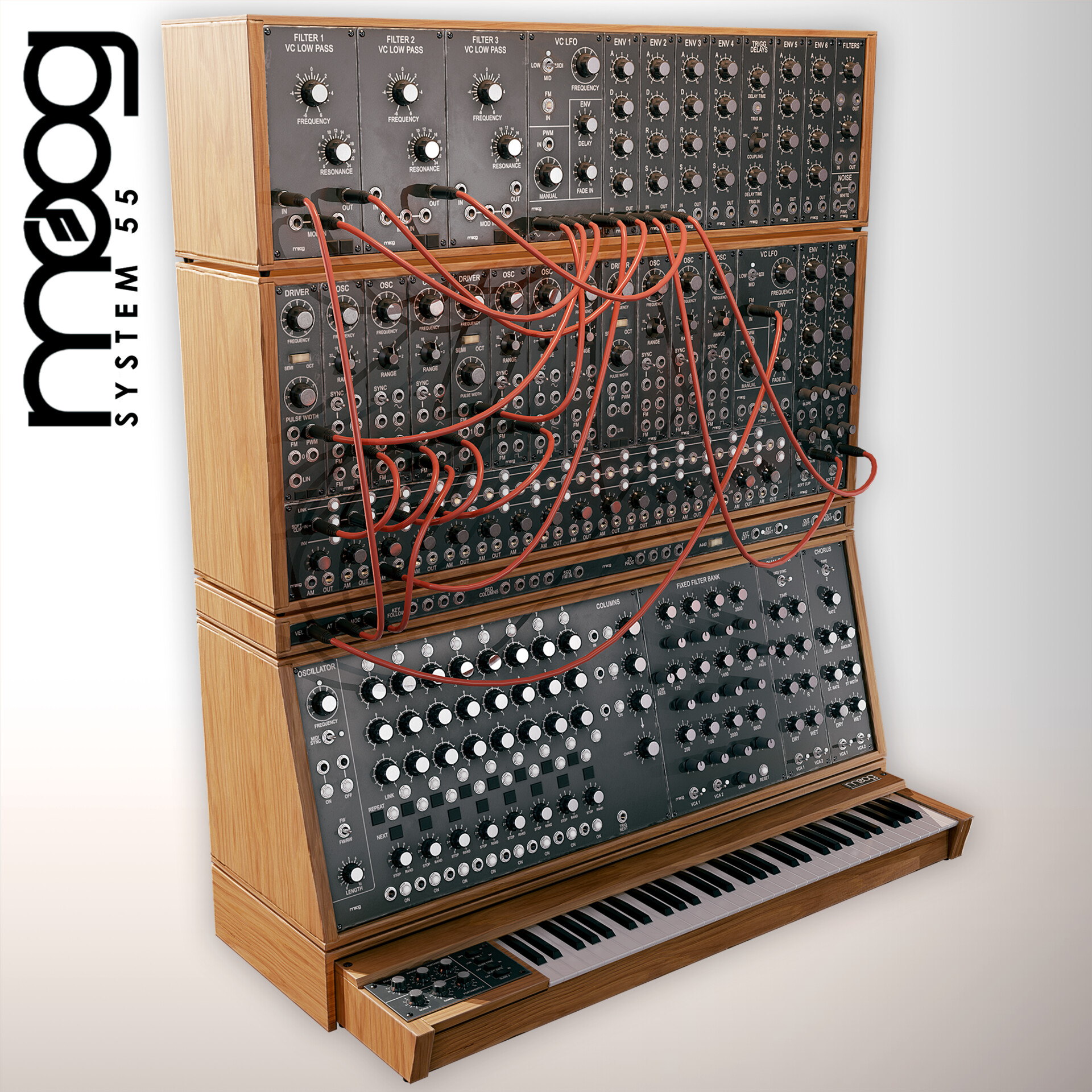 Moog system outlet 55 modular synth