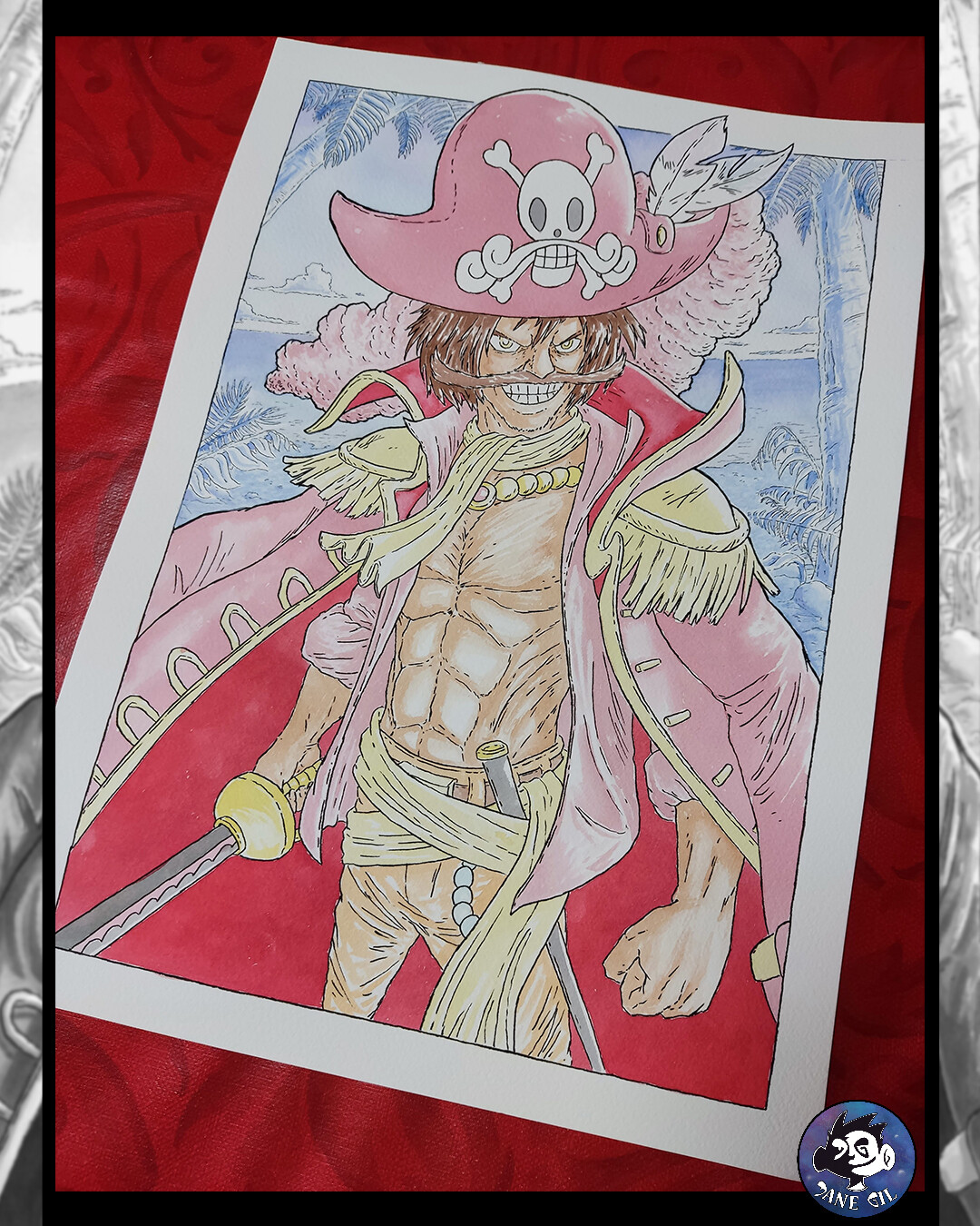 ArtStation - Gol D. Roger - One Piece Fanart