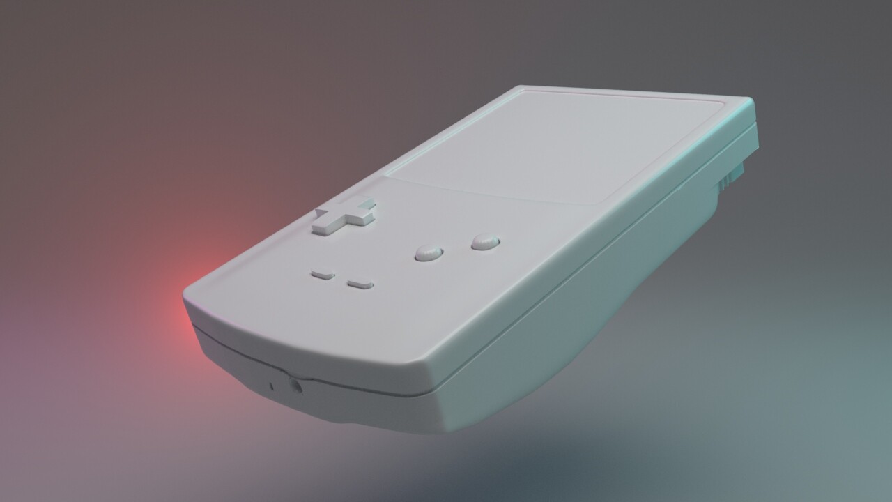 ArtStation - Gameboy Color
