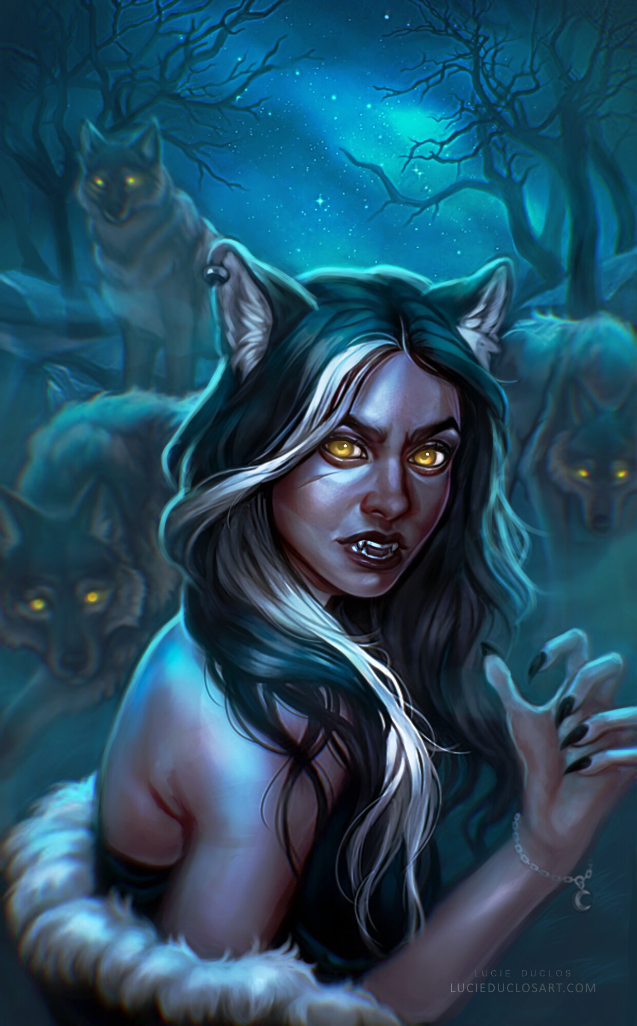 ArtStation Werewolf Princess