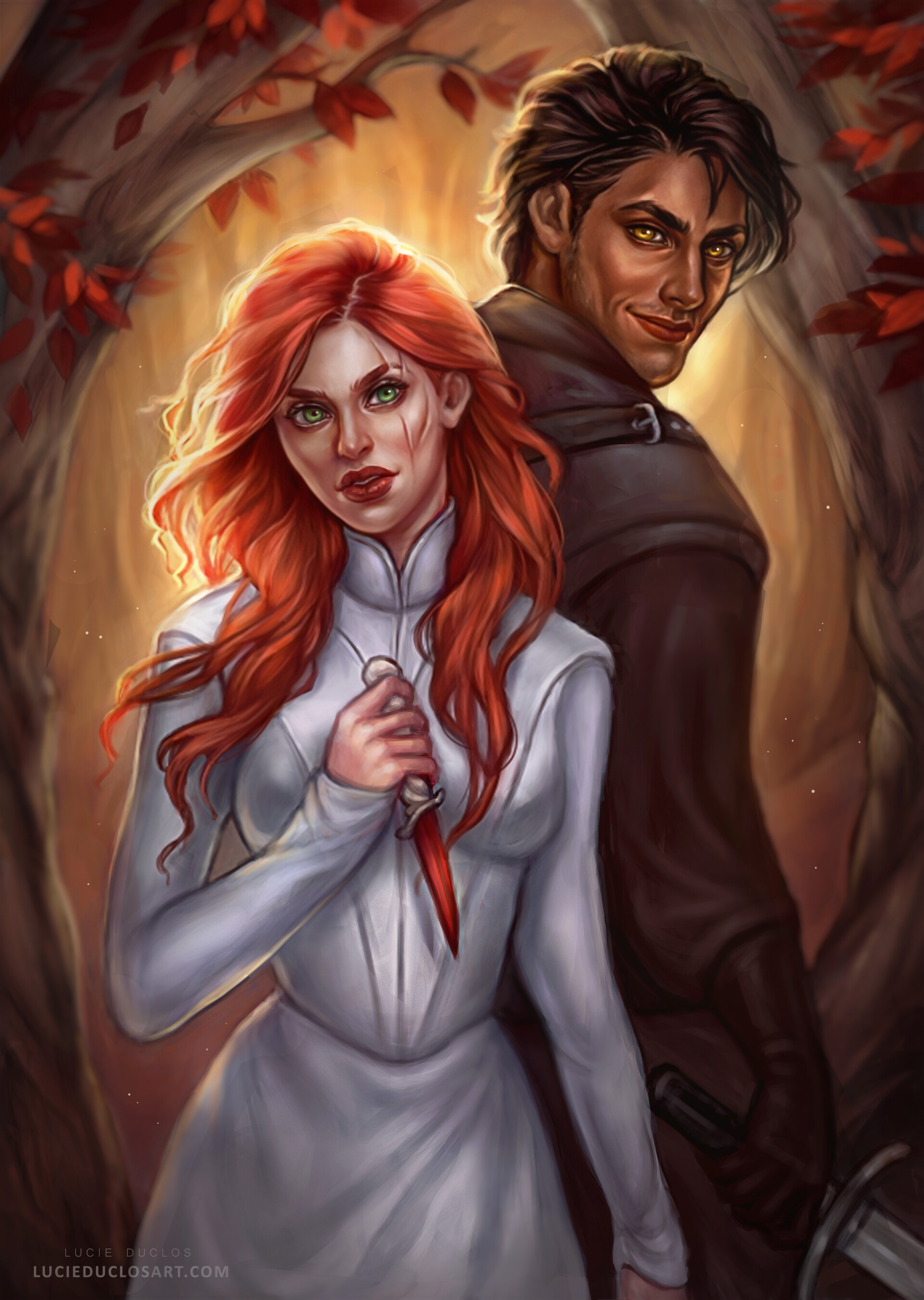 ArtStation - Poppy and casteel