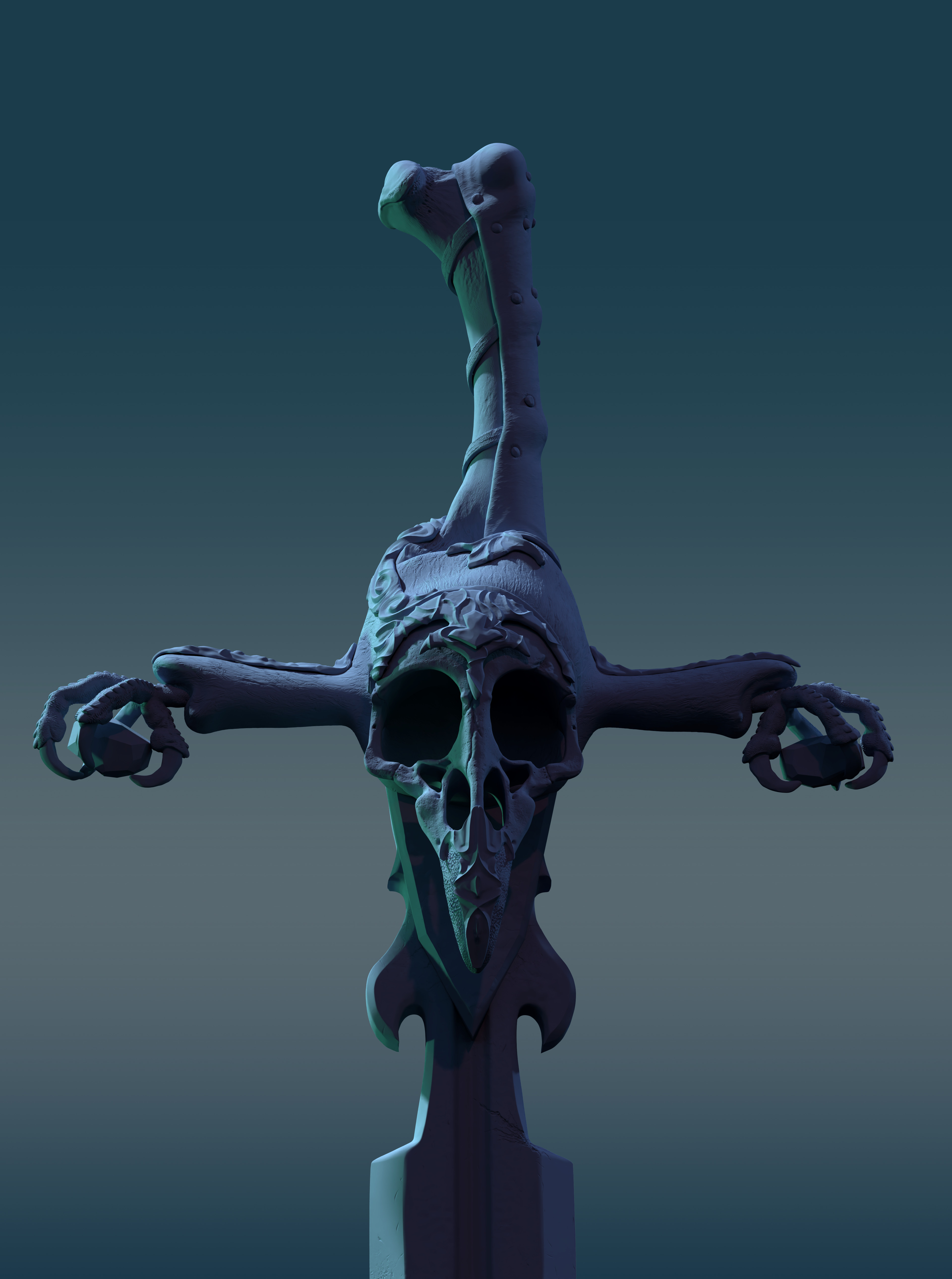 Clay render