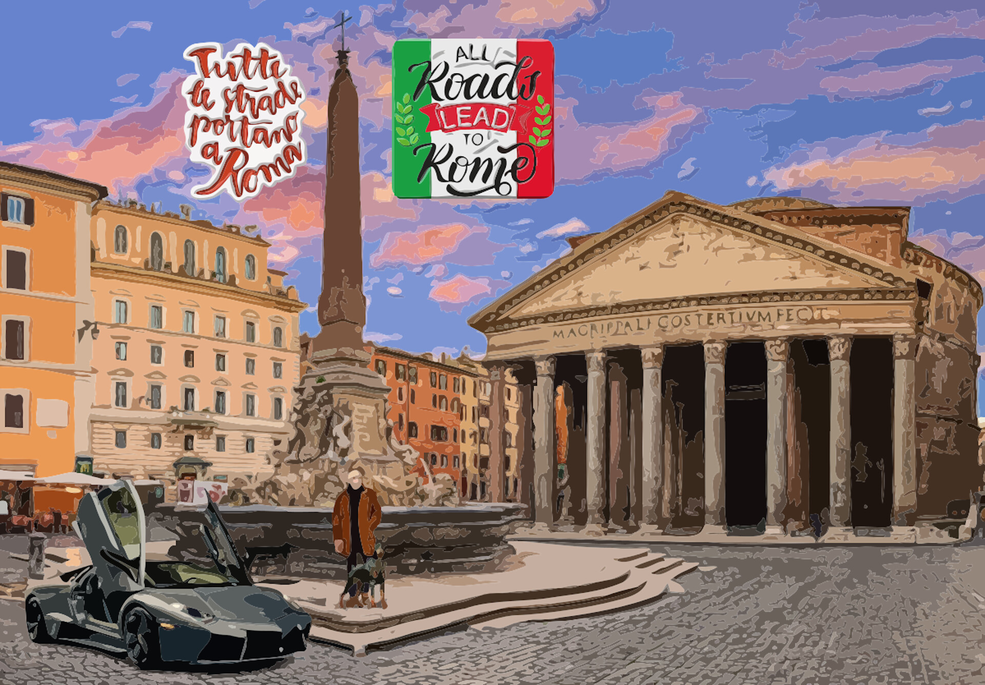 Tutte Le Strade Portano A Roma Significato ArtStation - 𝗧𝗨𝗧𝗧𝗘 𝗟𝗘 𝗦𝗧𝗥𝗔𝗗𝗘 𝗣𝗢𝗥𝗧𝗔𝗡𝗢 𝗔 𝗥𝗢𝗠𝗔.