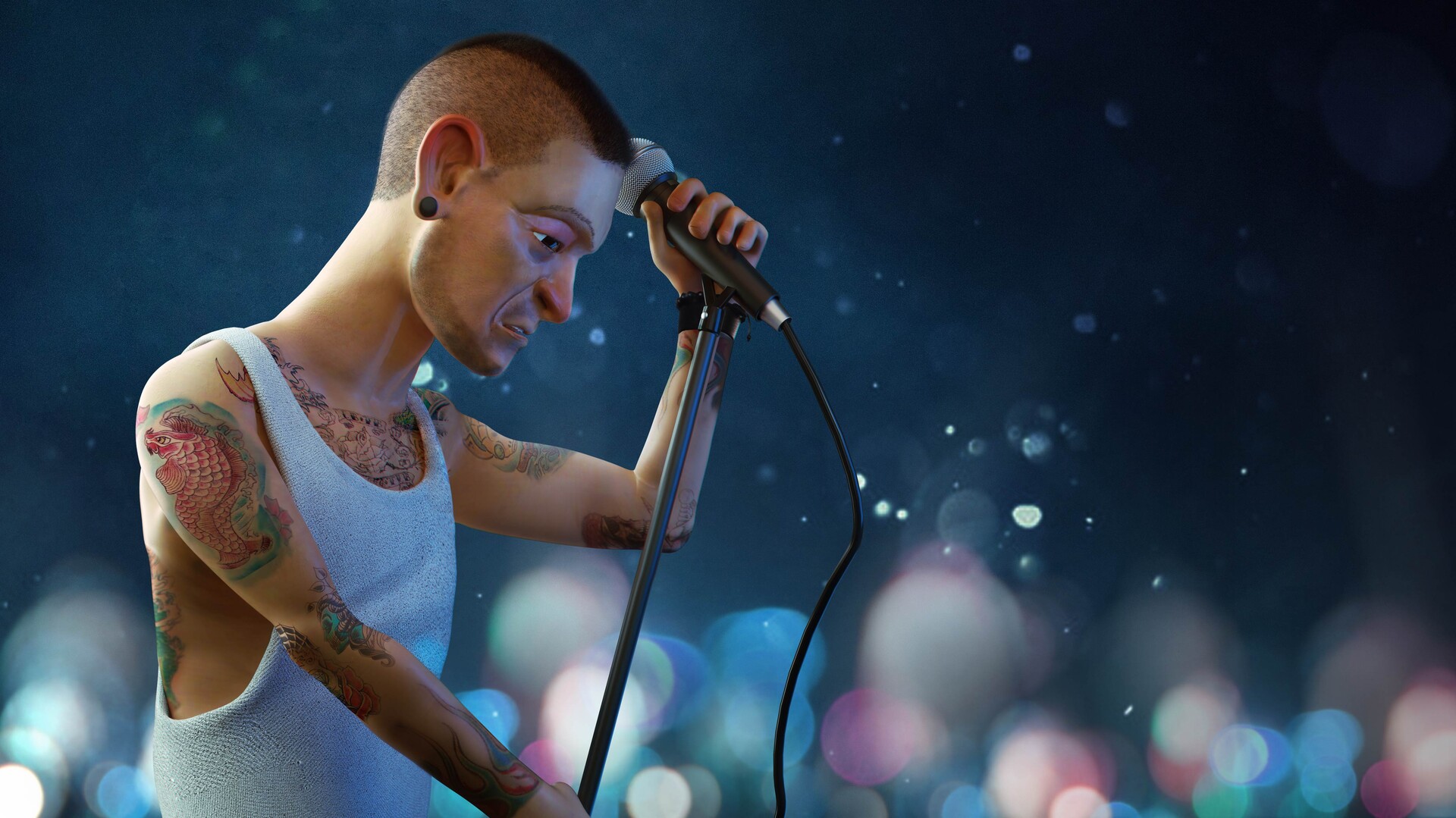 ArtStation LOST Chester Bennington