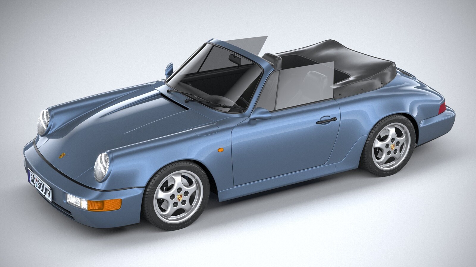 before : 3D model in it's stock state from Squir
