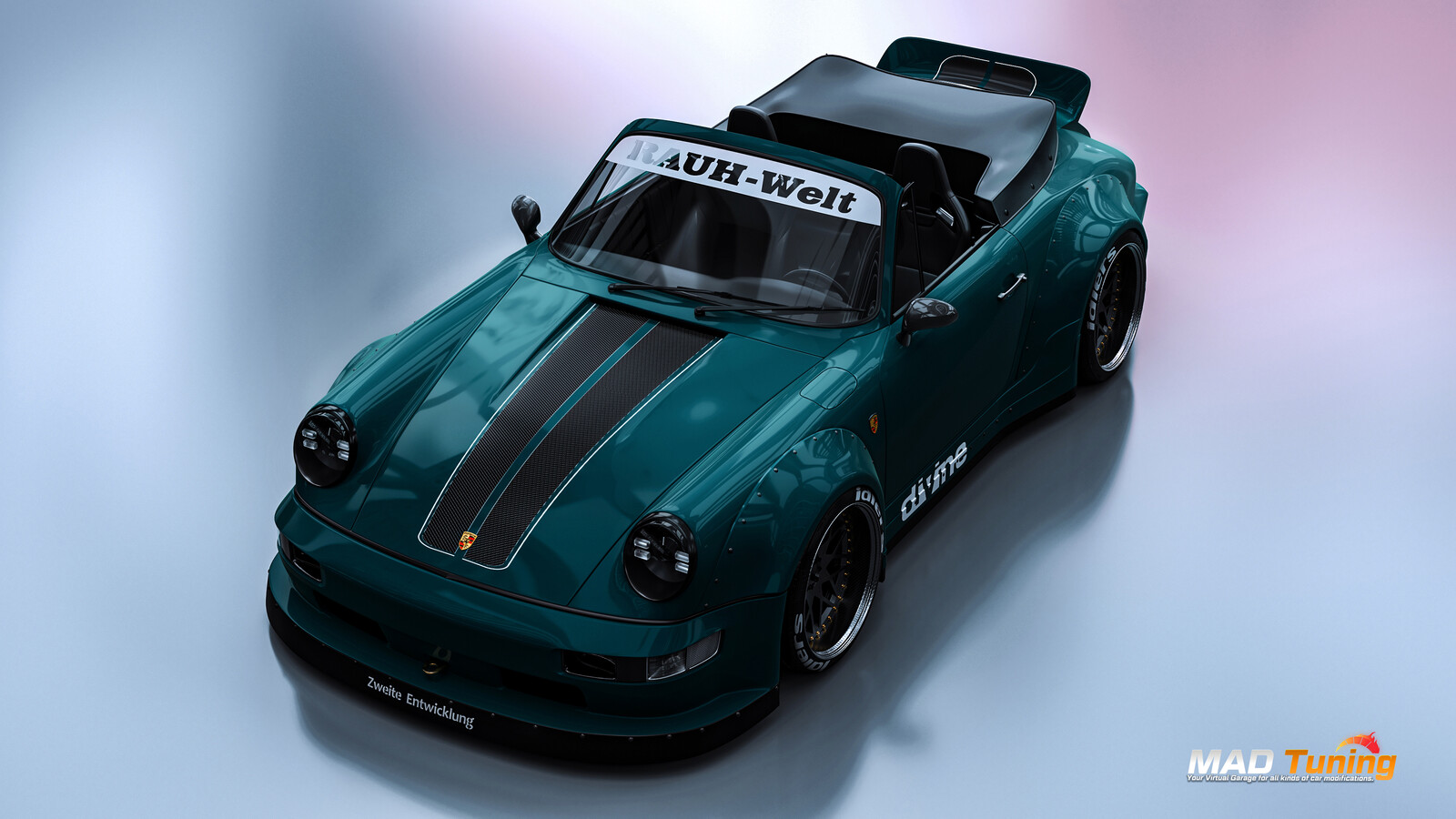 Custom 964 bodykit &amp; lights