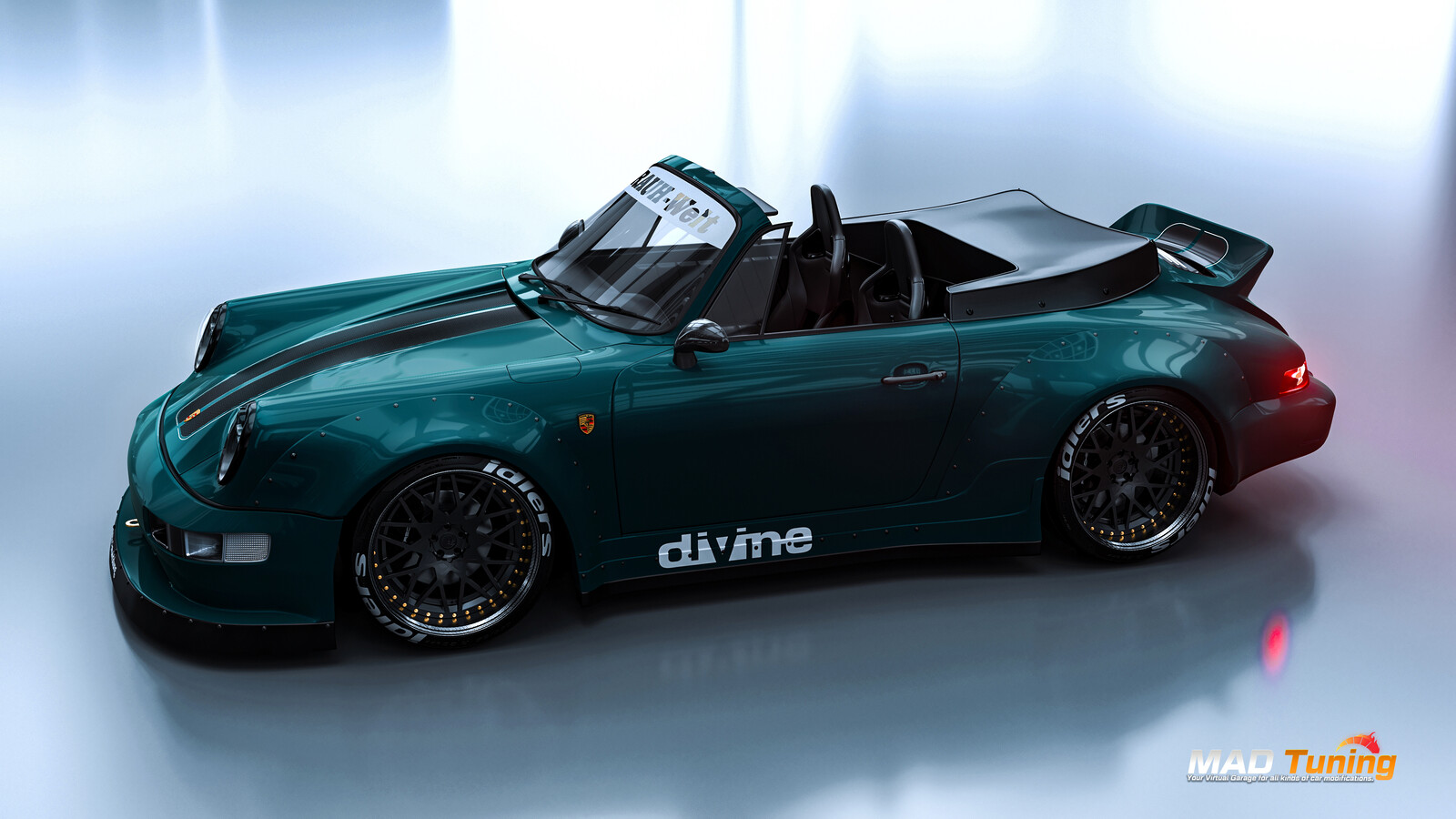 Custom 964 bodykit &amp; lights