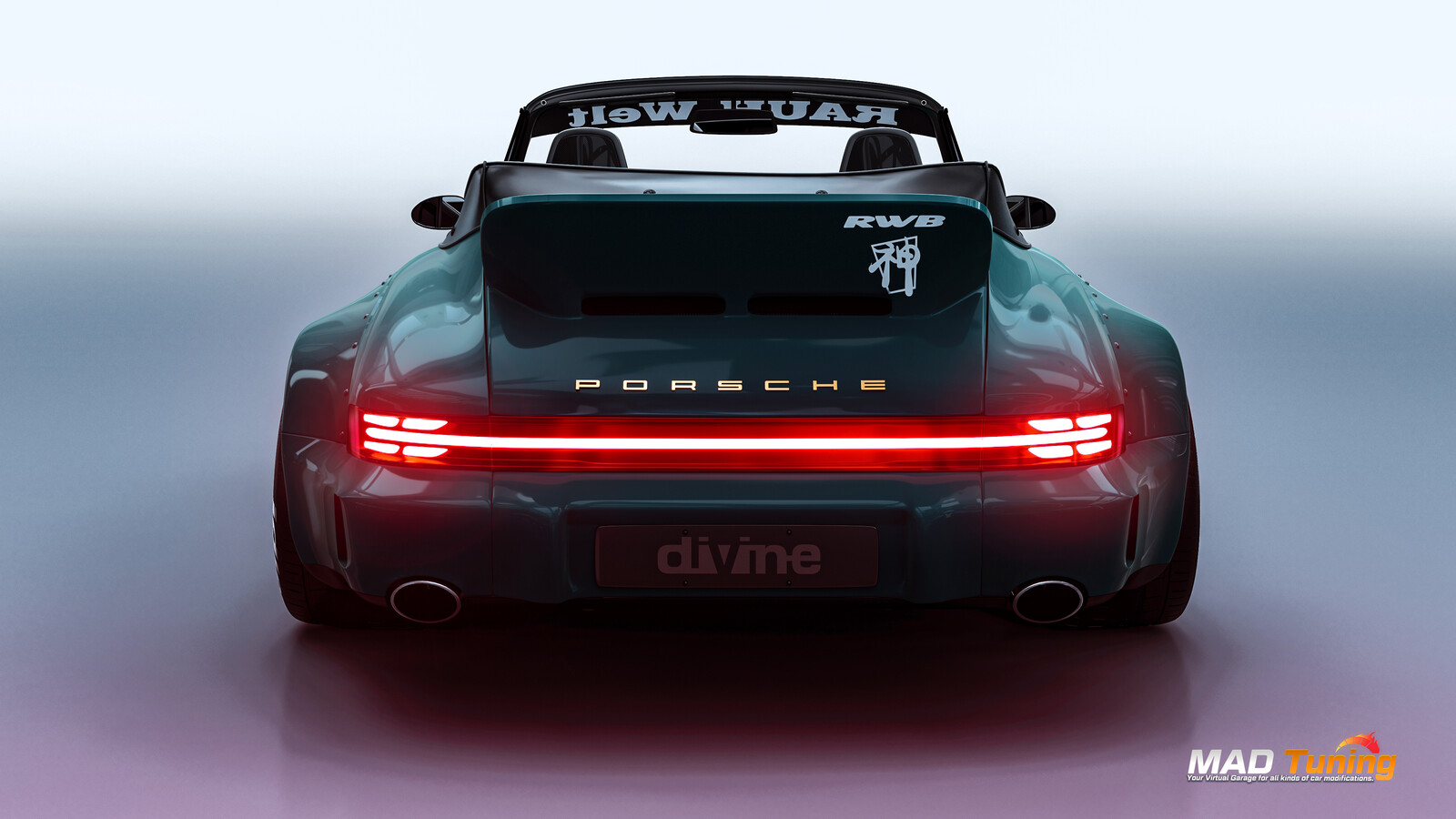 Custom 964 bodykit &amp; lights