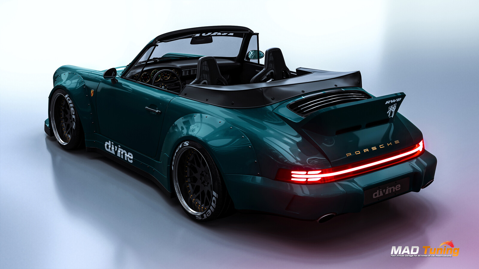 Custom 964 bodykit &amp; lights