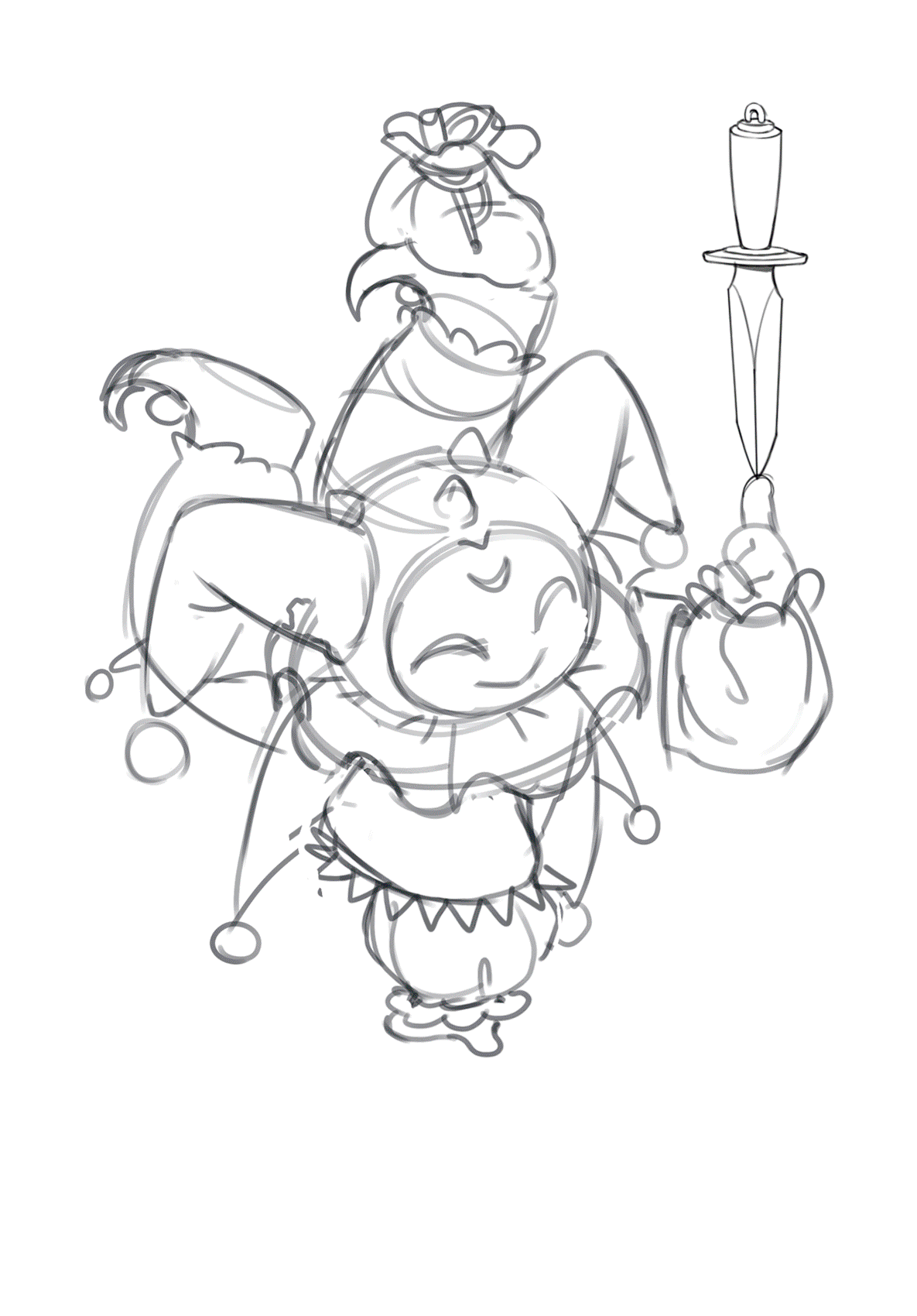 Nikiwi Jester Splash Art