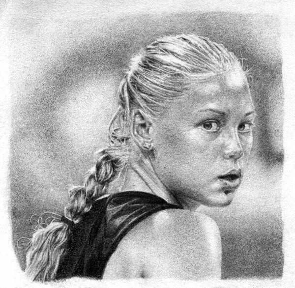 ArtStation Anna Kournikova