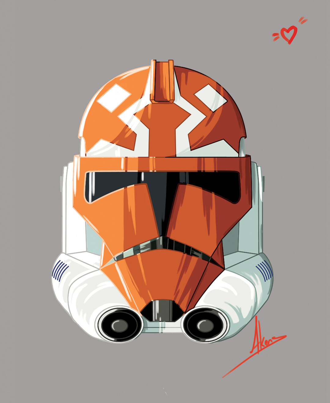 Clone cheap ahsoka helmet