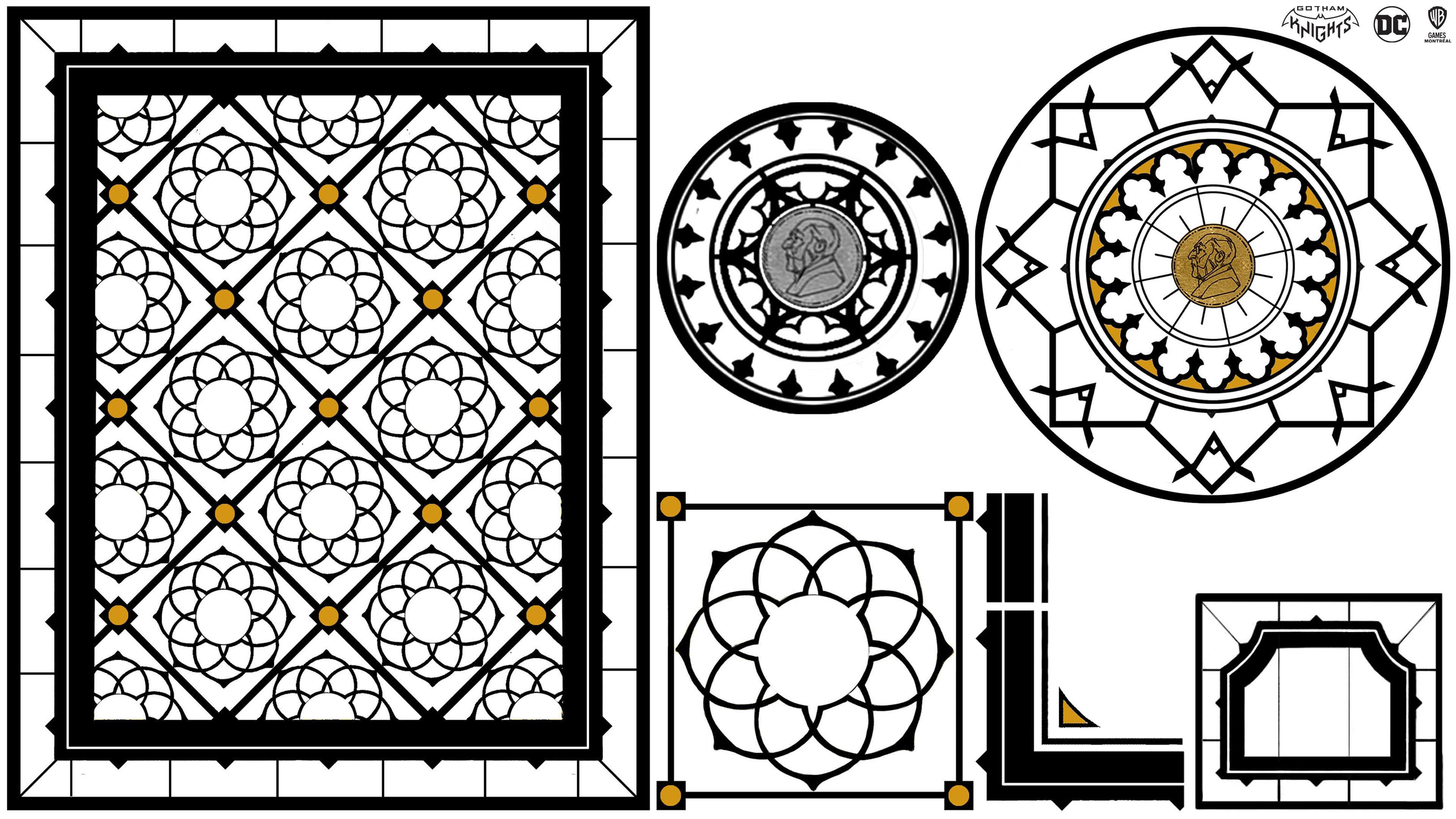 Cobblepot family floor pattern