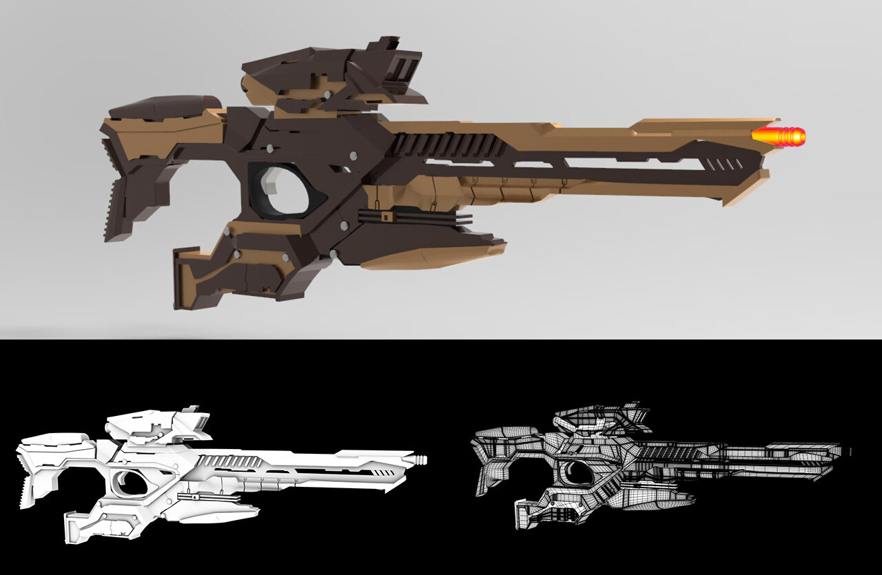 ArtStation - Rifile Gun