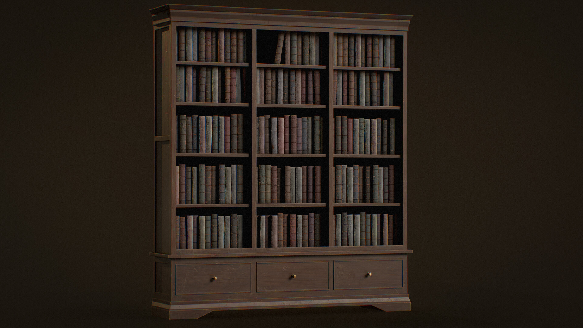 ArtStation Antique Bookcase