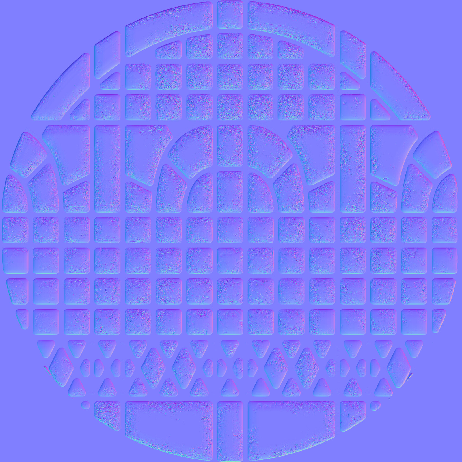 Bag End Window Normal Map
