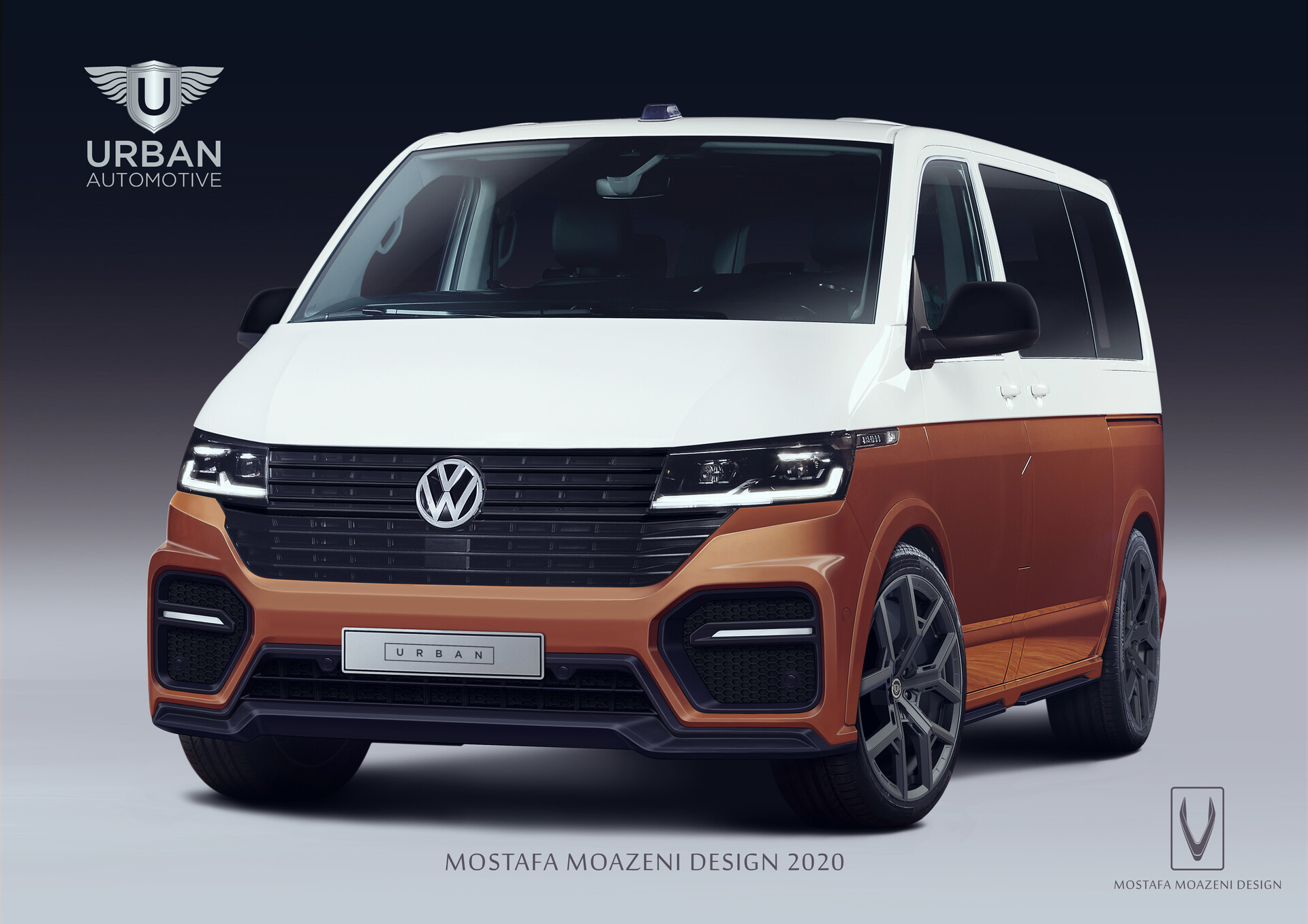 ArtStation - Urban Automotive-Volkswagen-Multivan-T6.1 2020-Full body kit