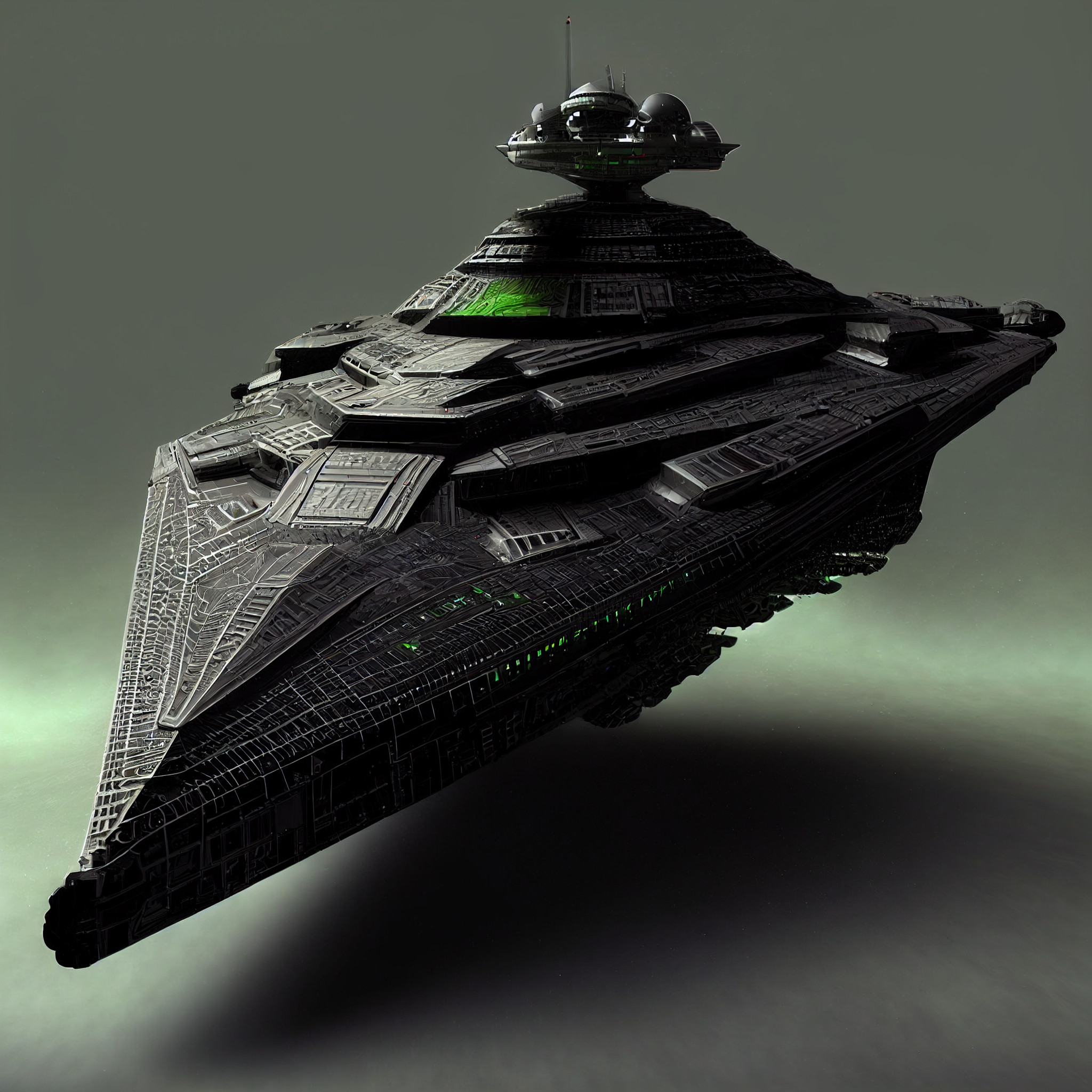 Draco Mother Interstellar Ship 2