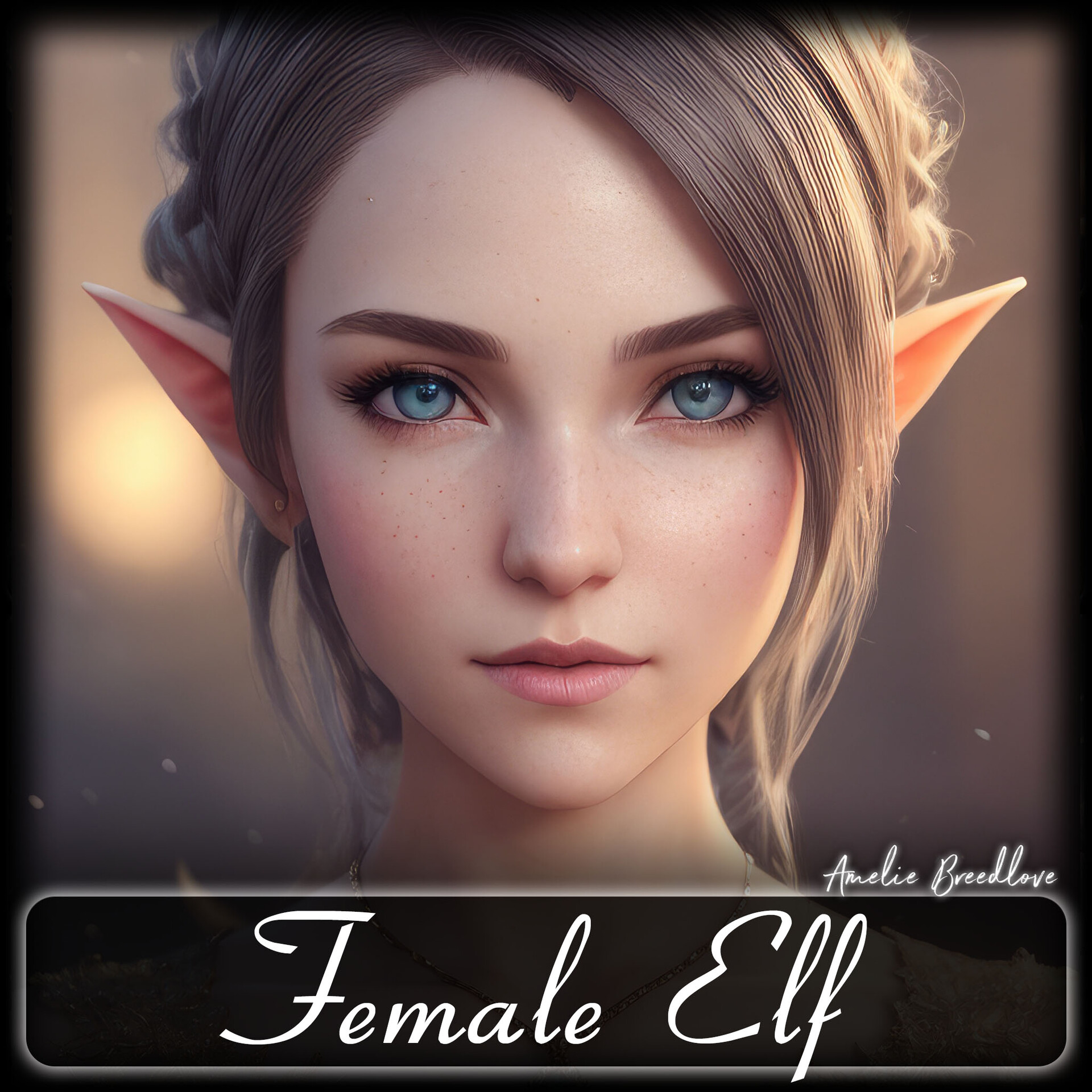 ArtStation 300 Realistic Female Elf Reference Pack 4K v.1