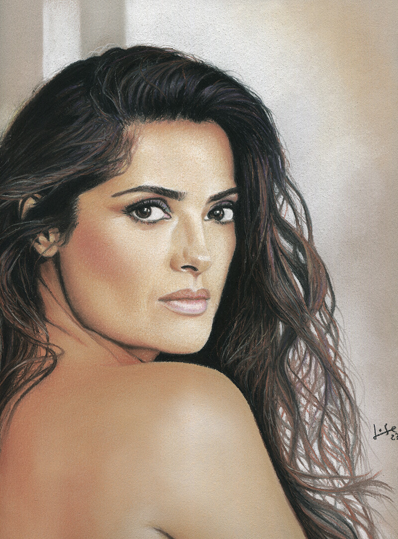 Jose luis Rugilo - Salma Hayek - Pasteles