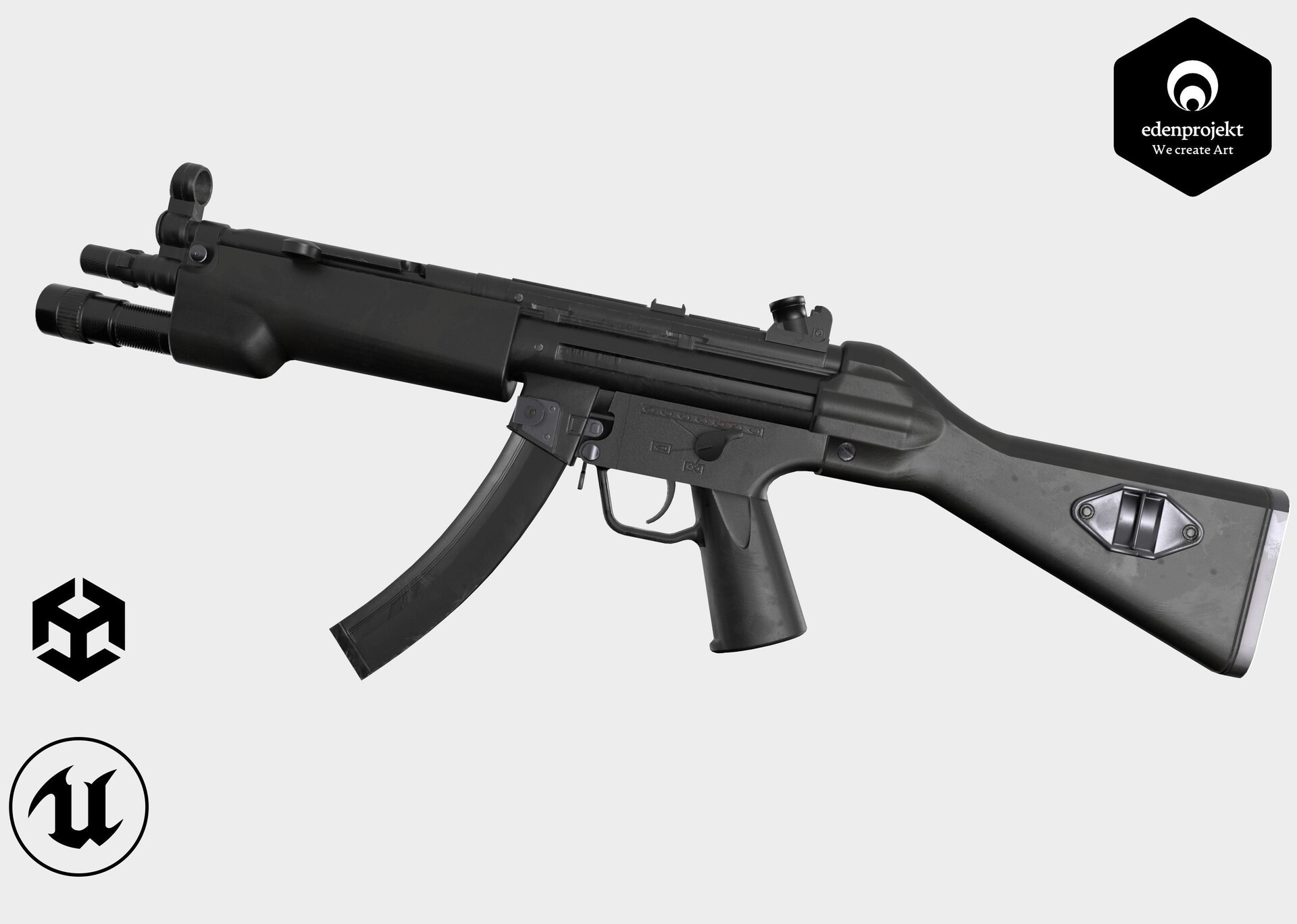 ArtStation - Heckler and Koch MP5