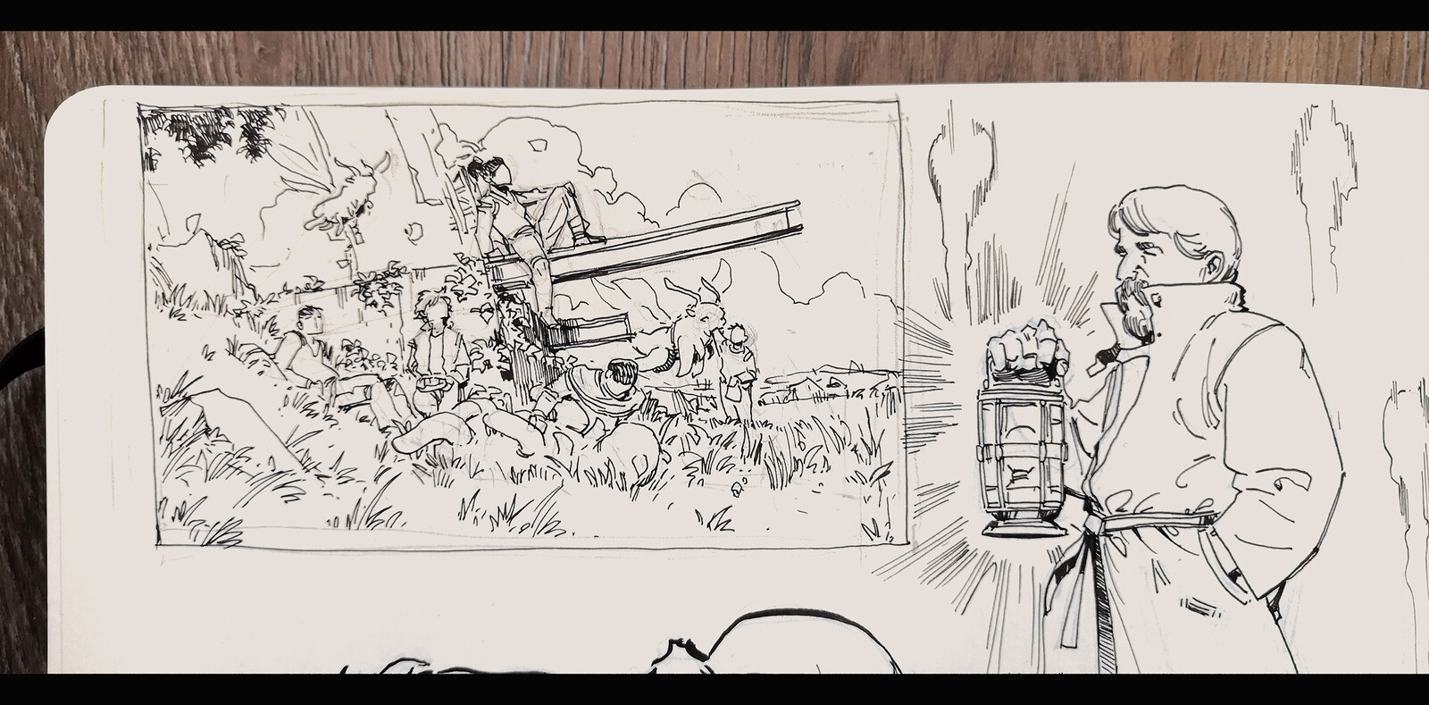 Sketchbook doodle