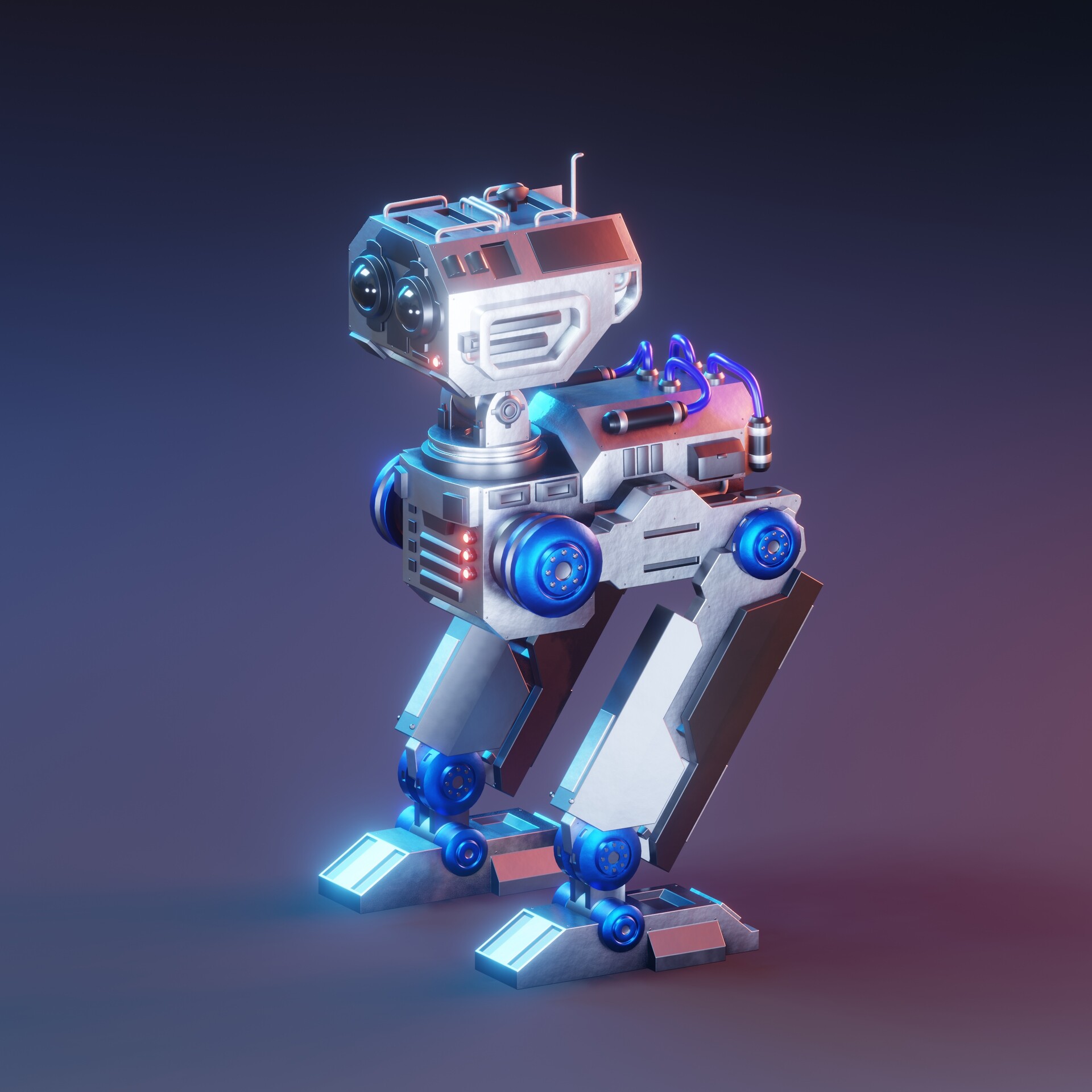 ArtStation - Sci-Fi Mech robot