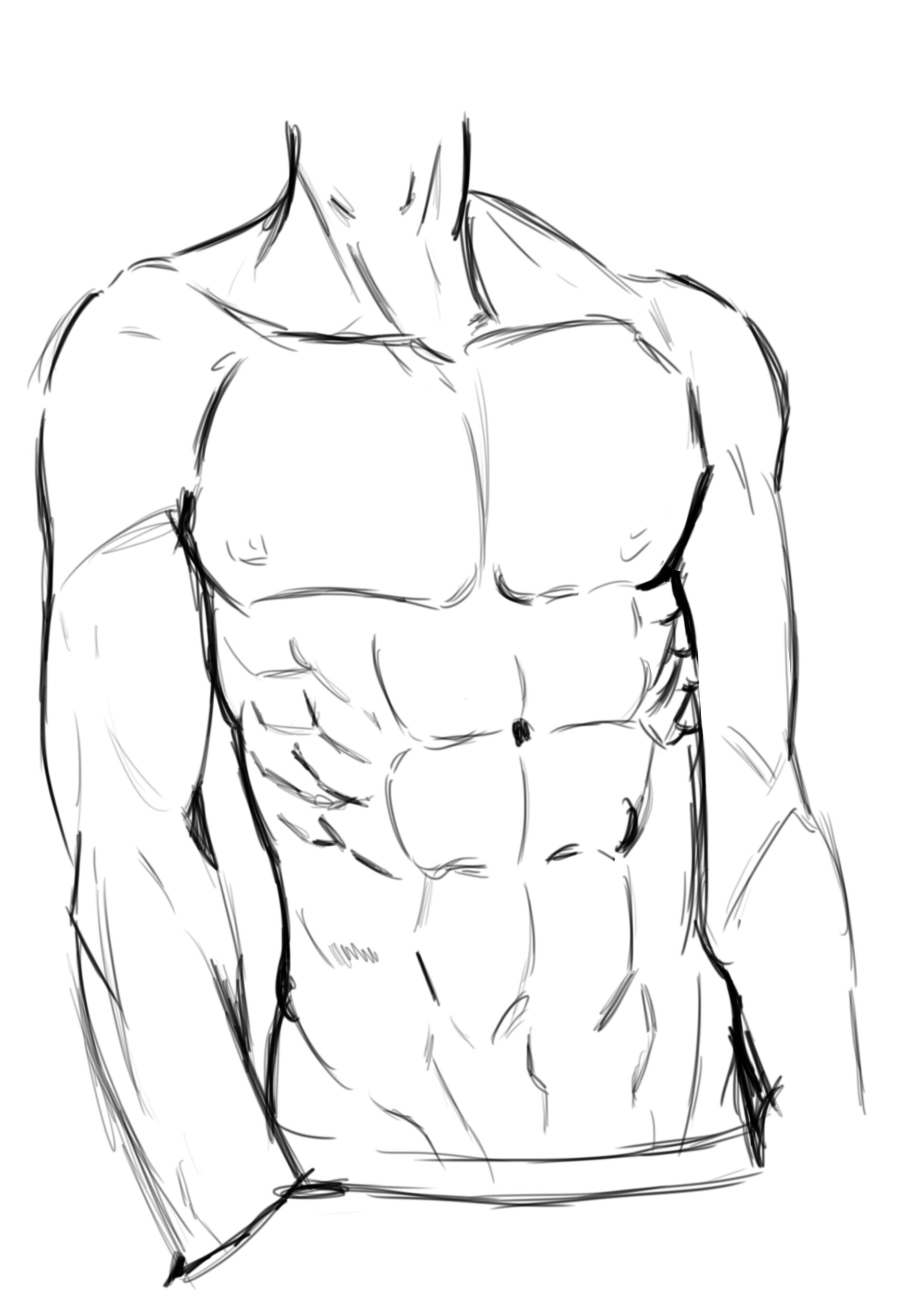 ArtStation Izuku Midoriya's abs